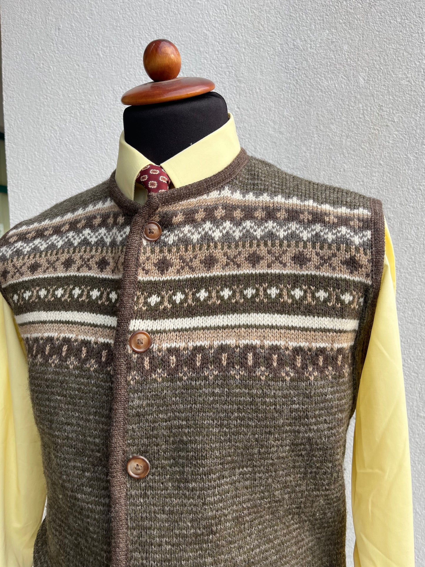 Gilet in maglia tirolese anni ‘70