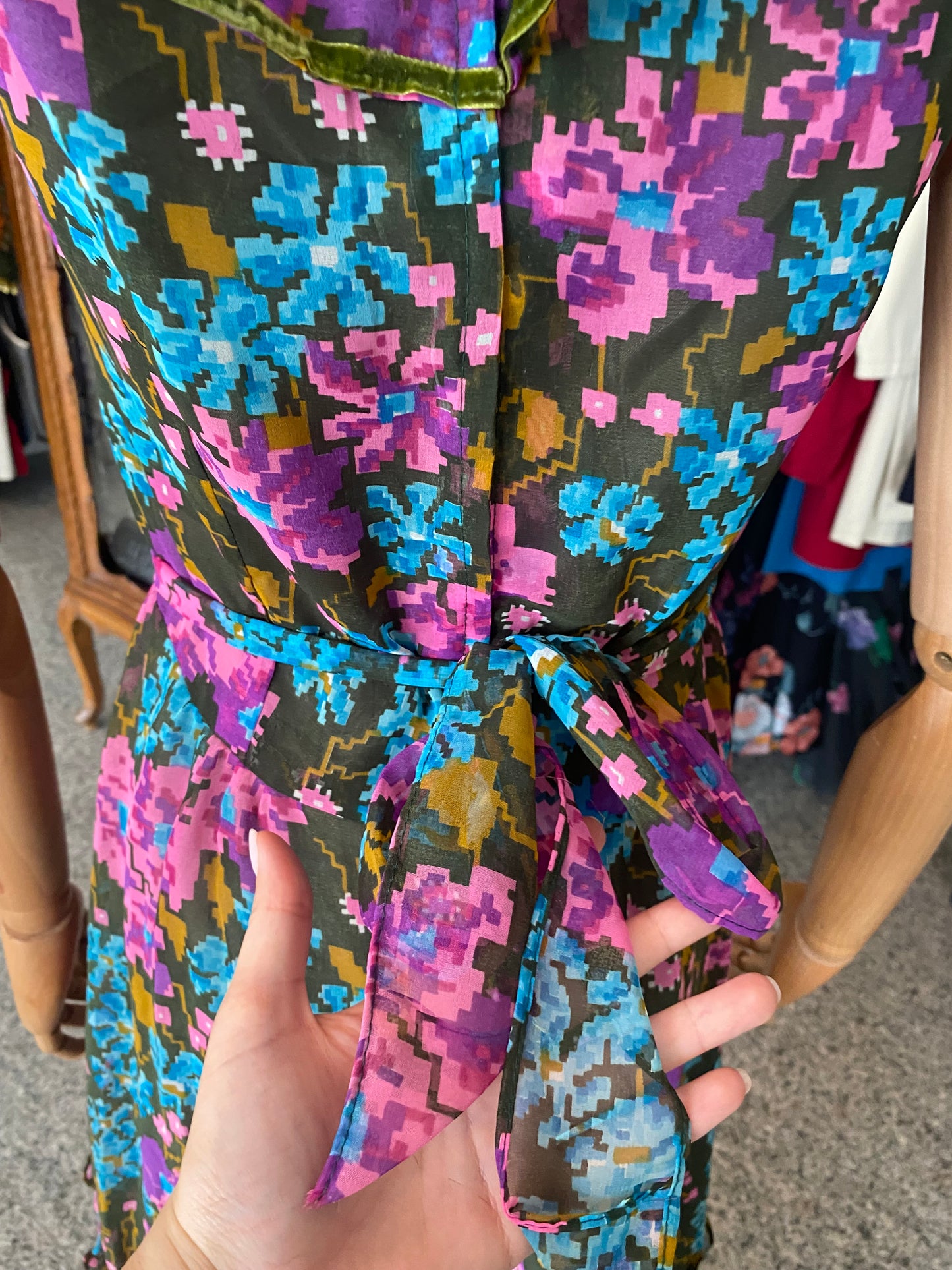 Maxi dress floreale anni ‘70 - TG. 40/42