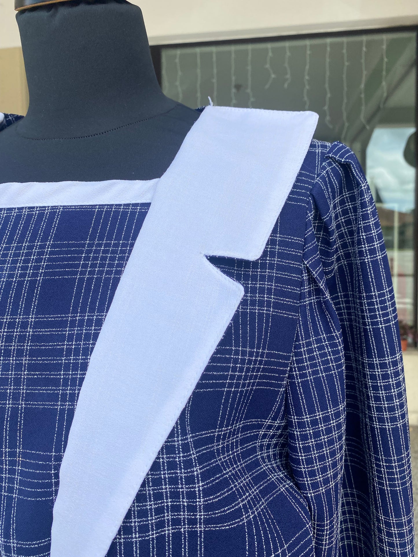 Abito anni ‘80 stile marinaretta - TG. 44 circa
