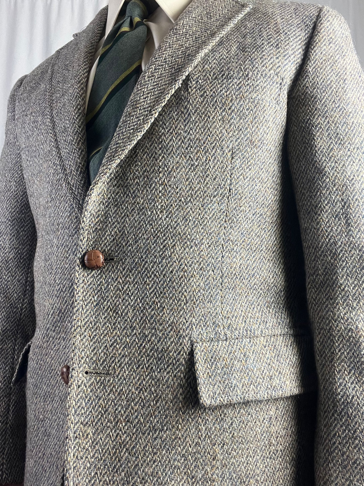 Giacca anni '80 Harris Tweed tg. 48-50