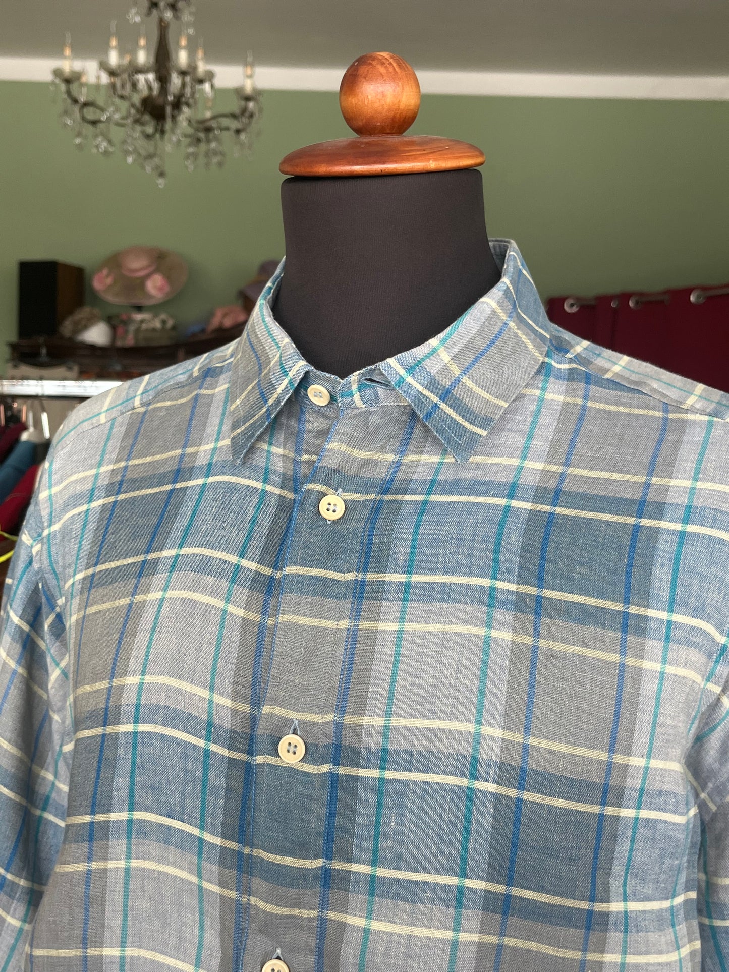 Camicia/polo a maniche corte lino