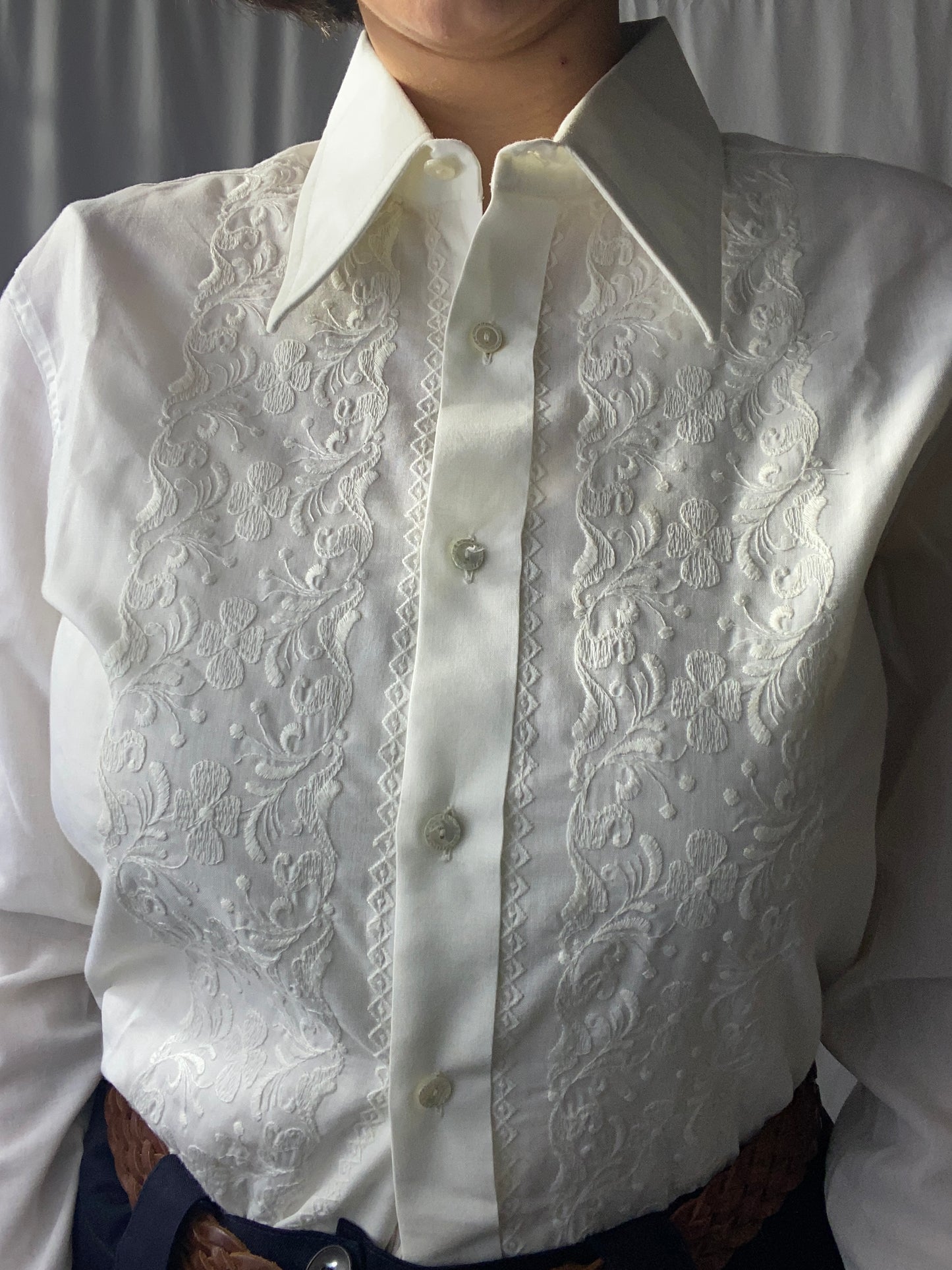 Camicia anni ‘70 in cotone - TG. 38/40