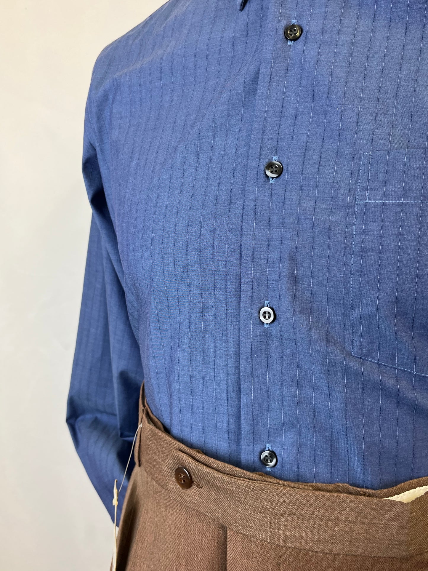 Camicia Pierre Cardin anni ‘90 blu tg. M
