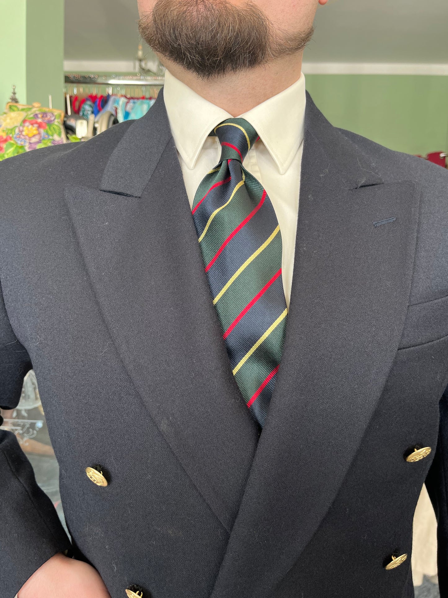Blazer anni '80 doppiopetto tg. 48