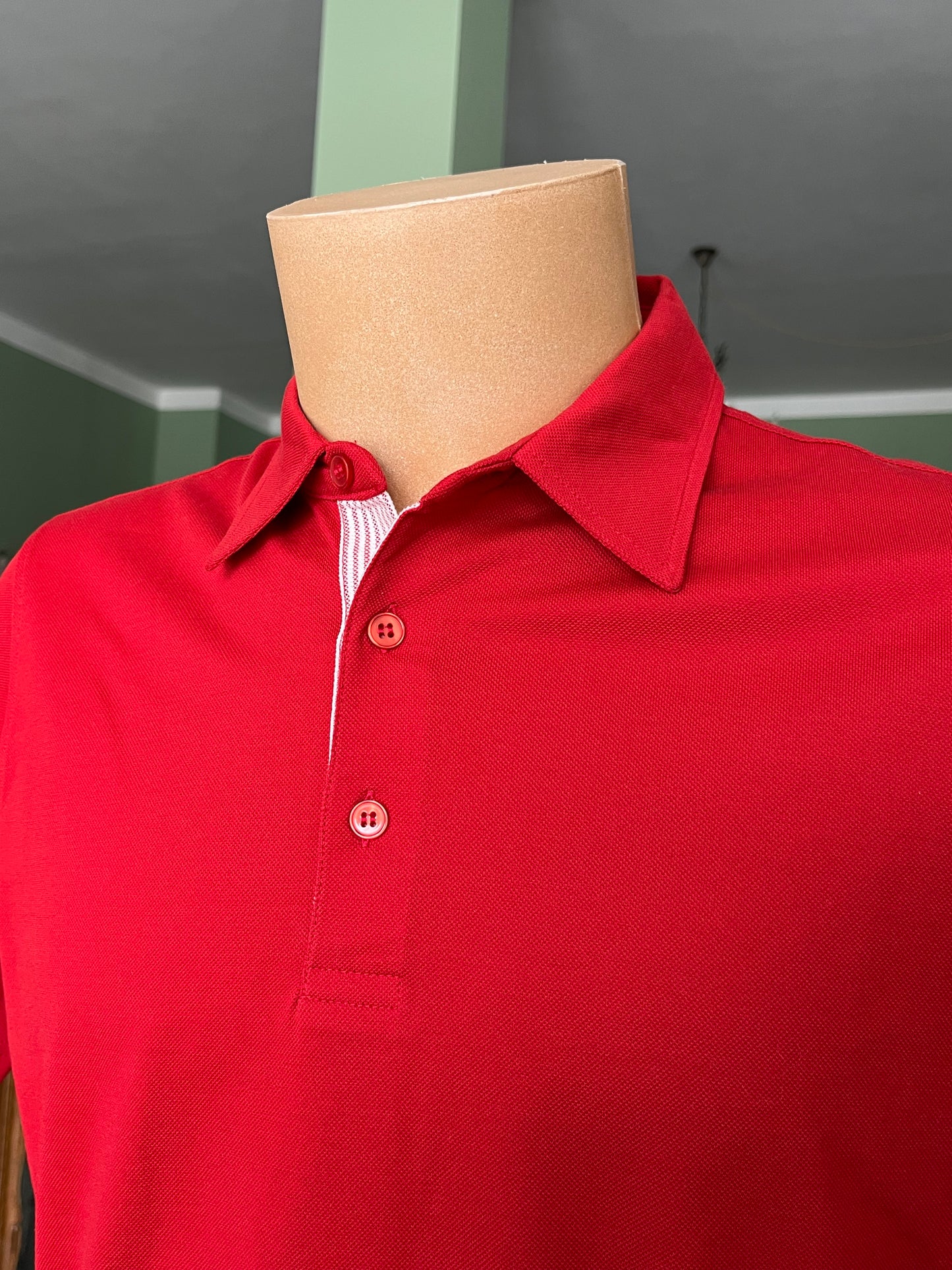 Polo a maniche corte puro cotone tg. 48