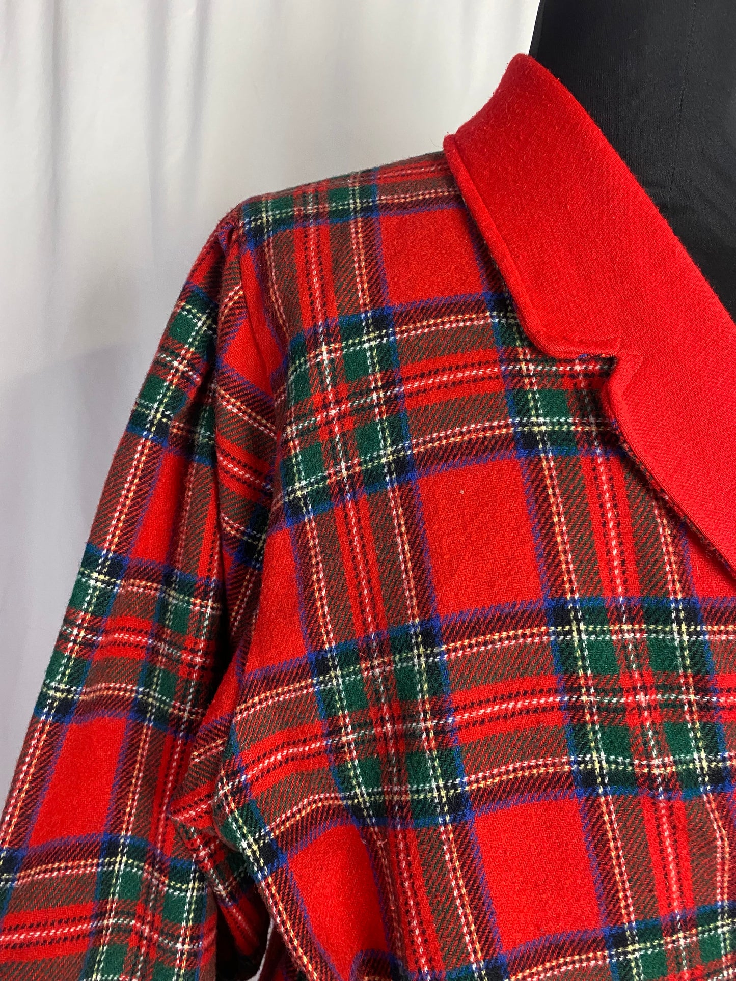 Vestaglia in lana tartan - TG. 48/50/52