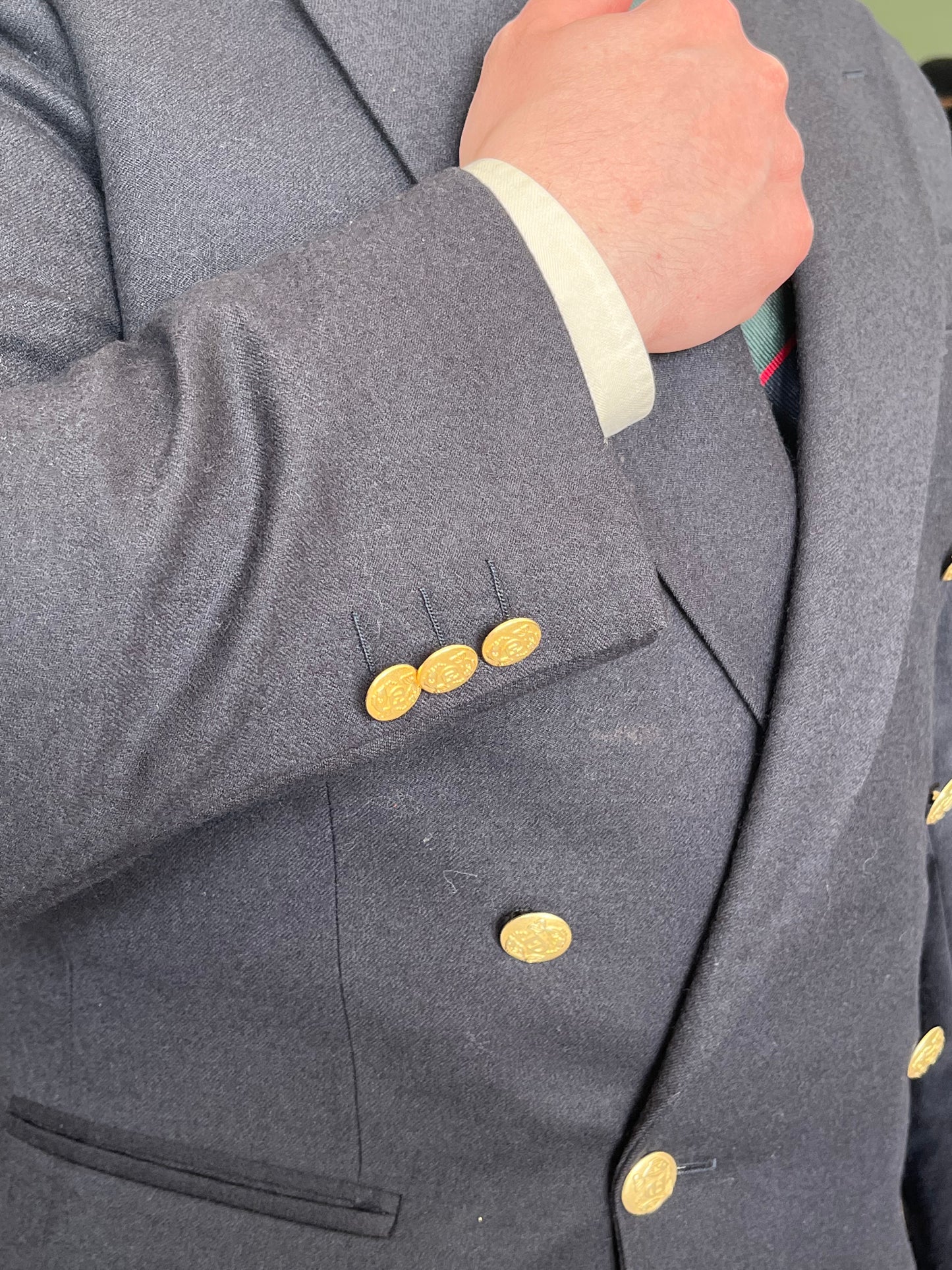 Blazer anni '80 doppiopetto tg. 48