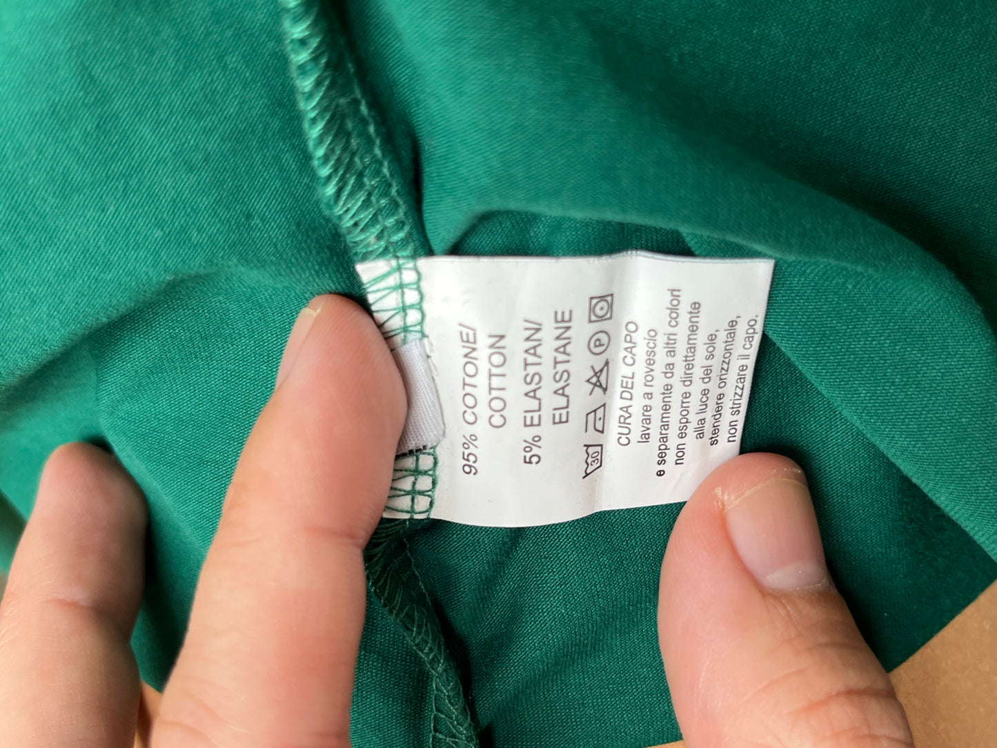 Polo a maniche corte cotone tg. 48