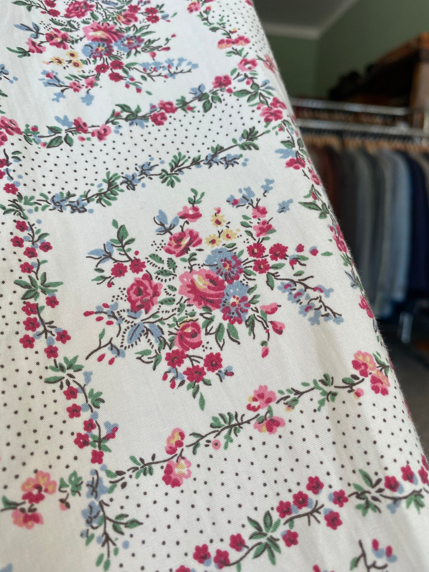 Abito anni ‘50 in cotone - TG. 40 con poco seno - Guardare le misure in cm