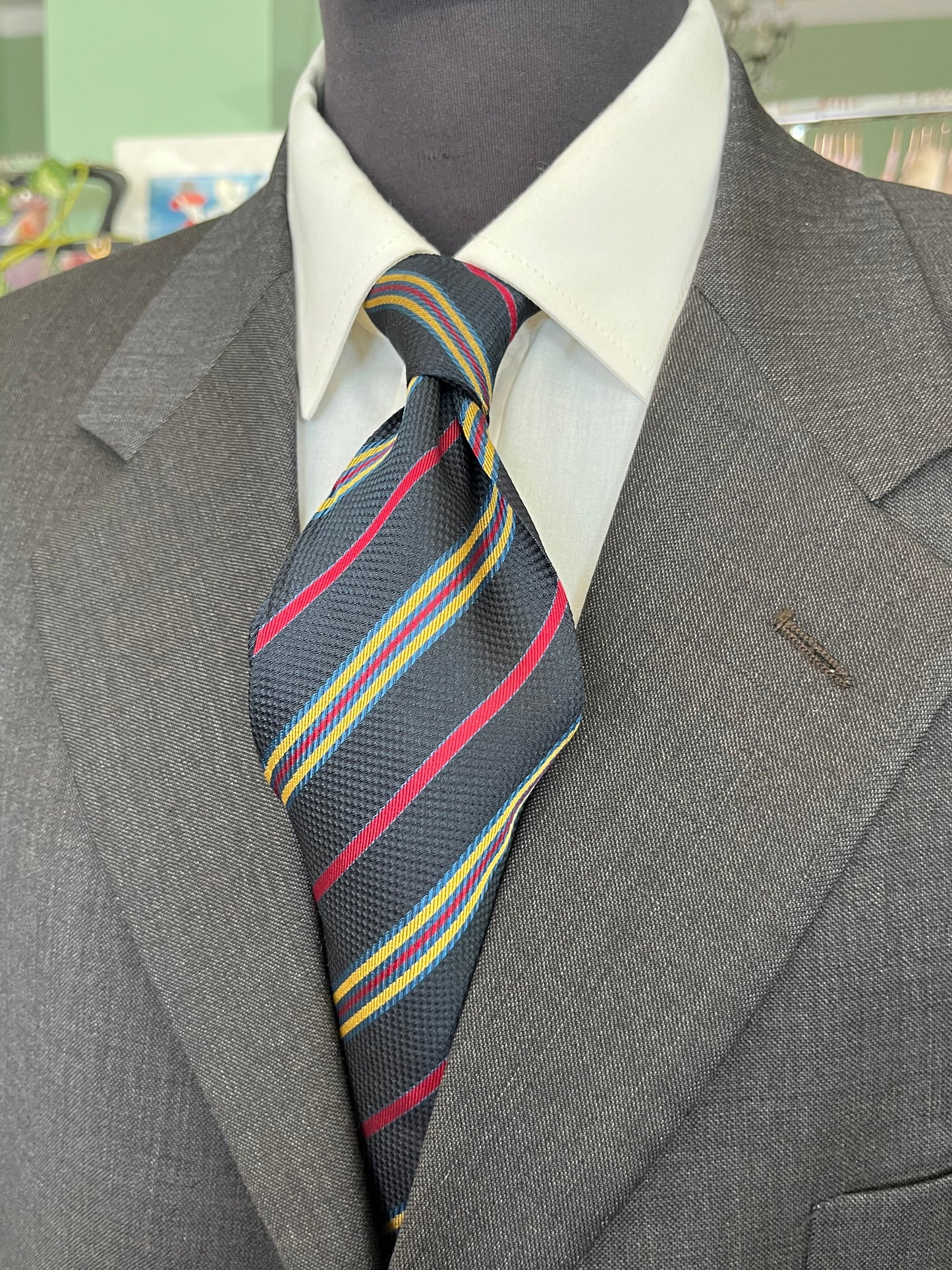 Cravatta anni ‘90 regimental