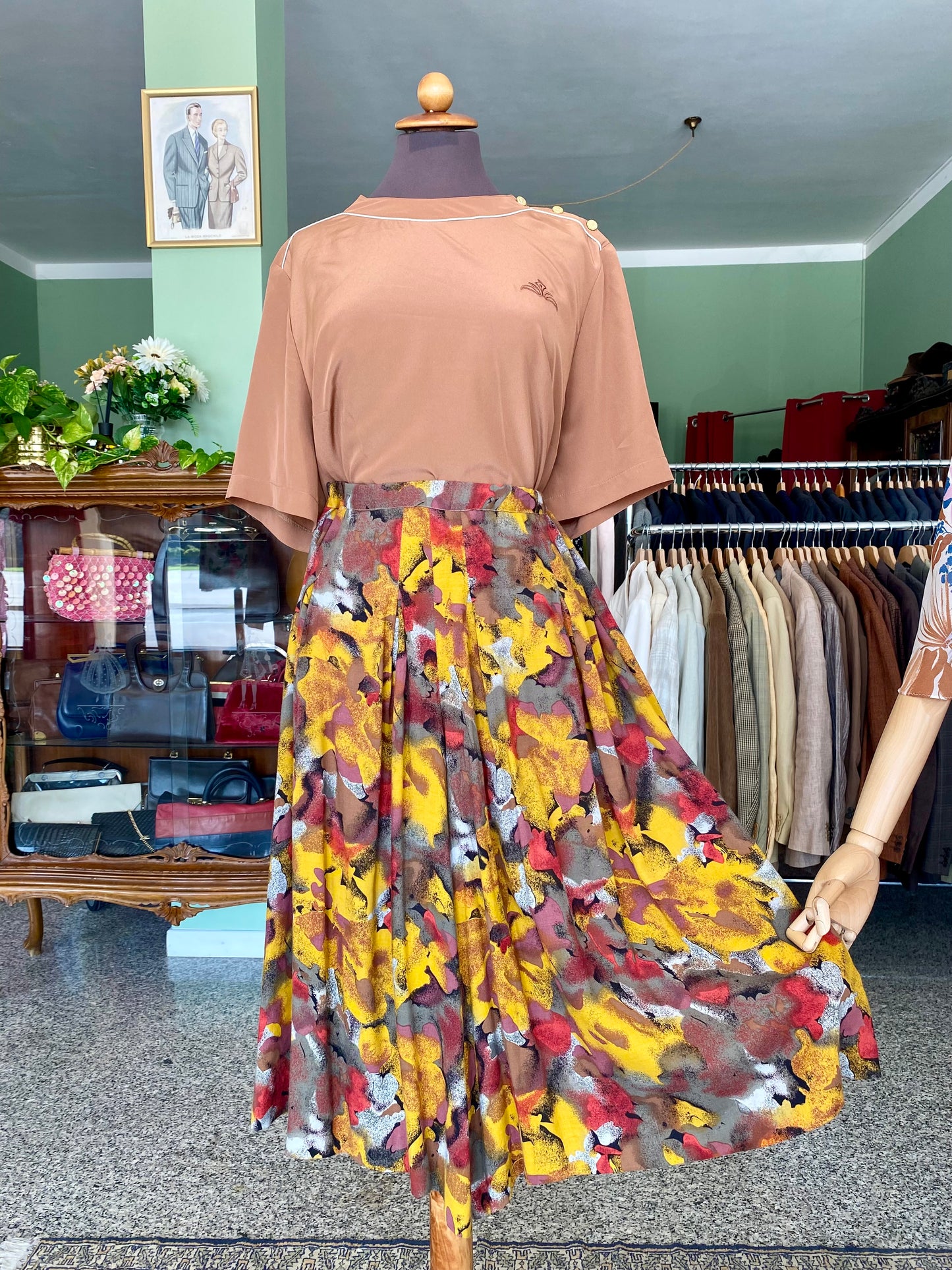 Gonna pantalone - TG. 44/46 (vita elastica, si adatta)