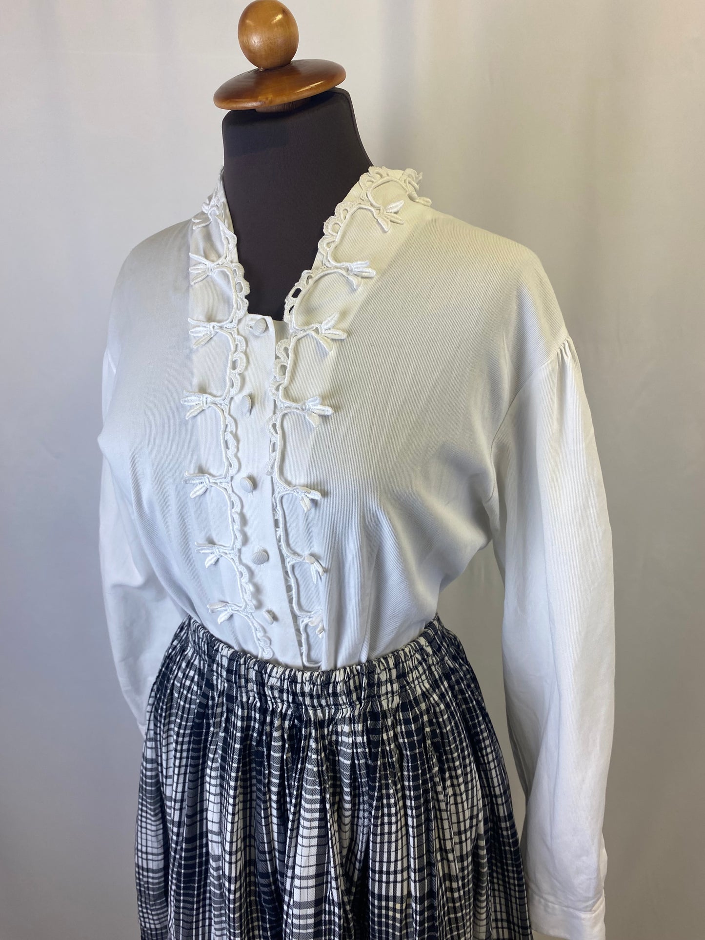 Camicia bianca in cotone - TG. 42/44