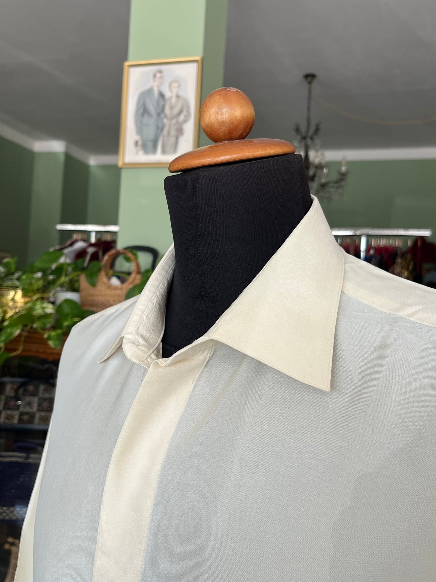 Camicia pura seta tg. M-L