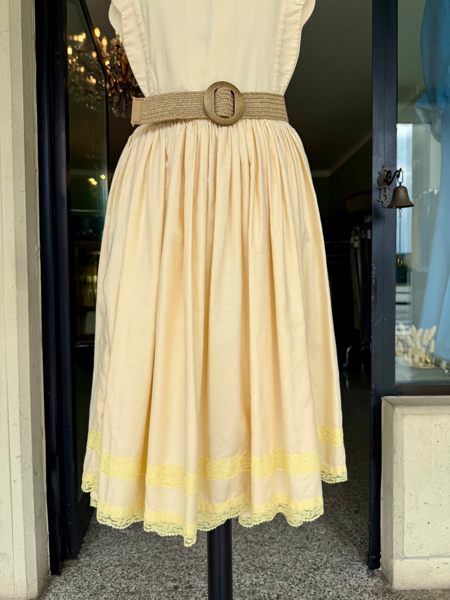 Abito giallo da giorno anni ‘50 - TG. 38