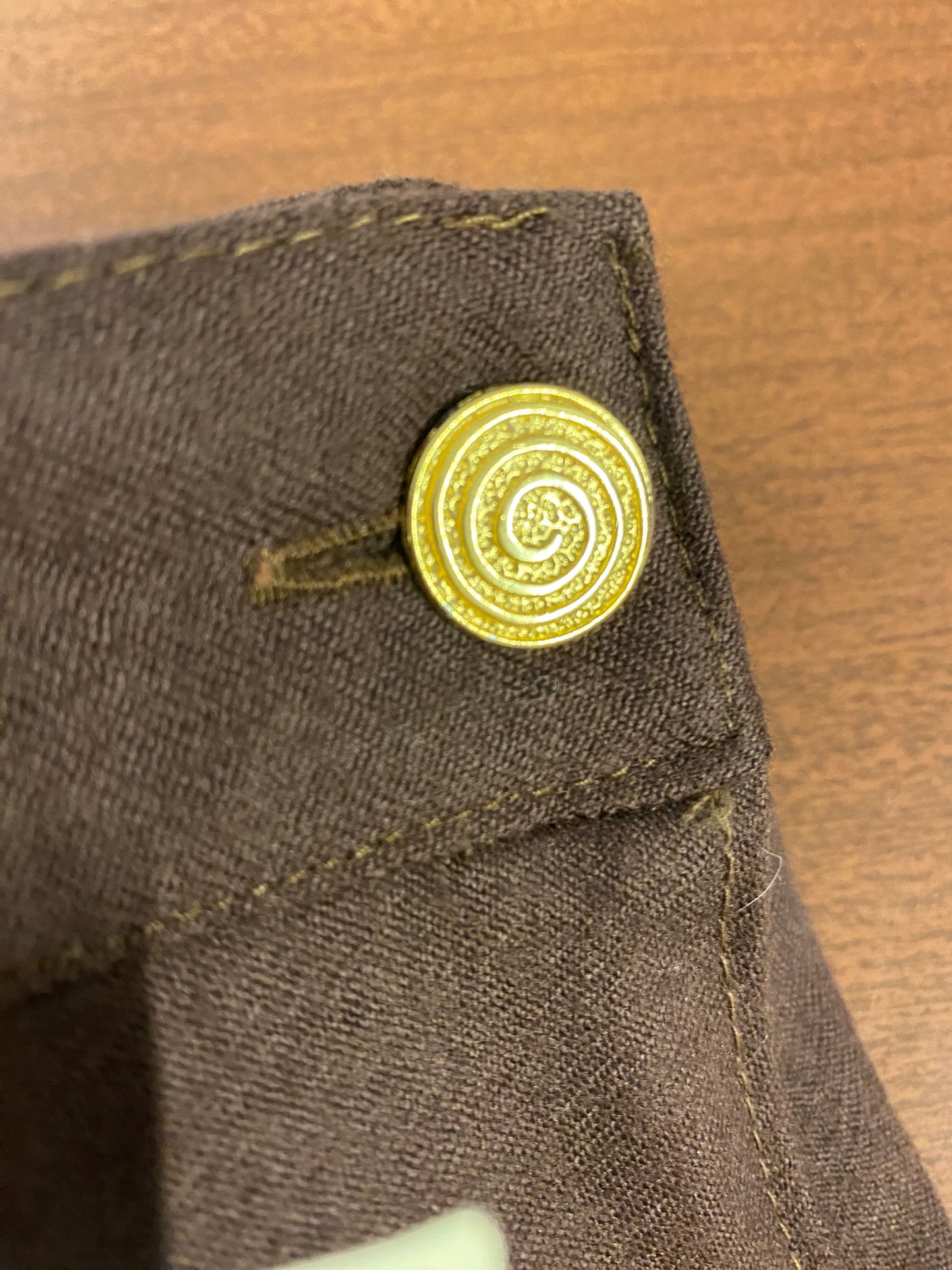 Pantaloni in lana marroni - TG. 44/46