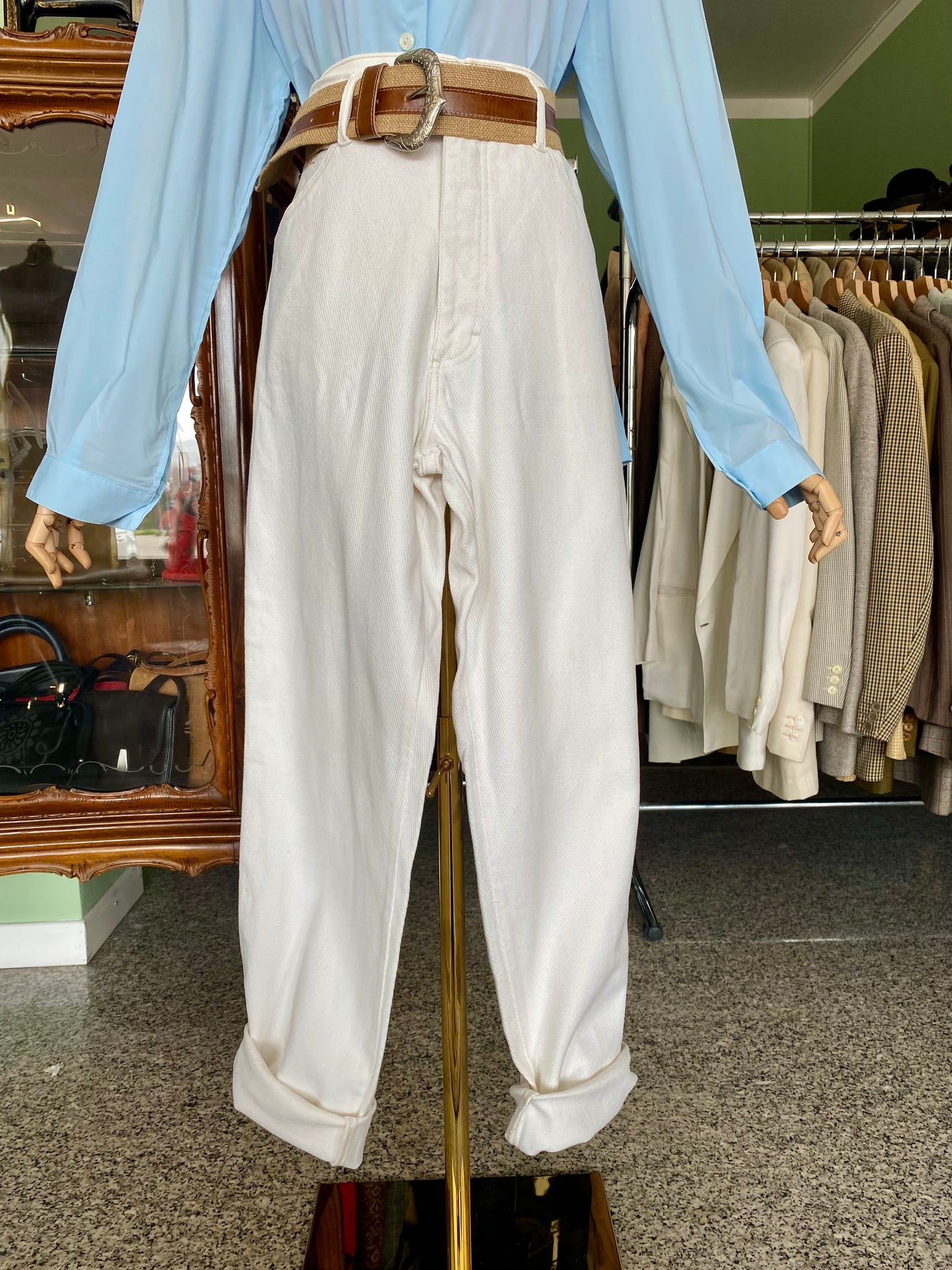 Camicia azzurra seta - TG. 44/46/48