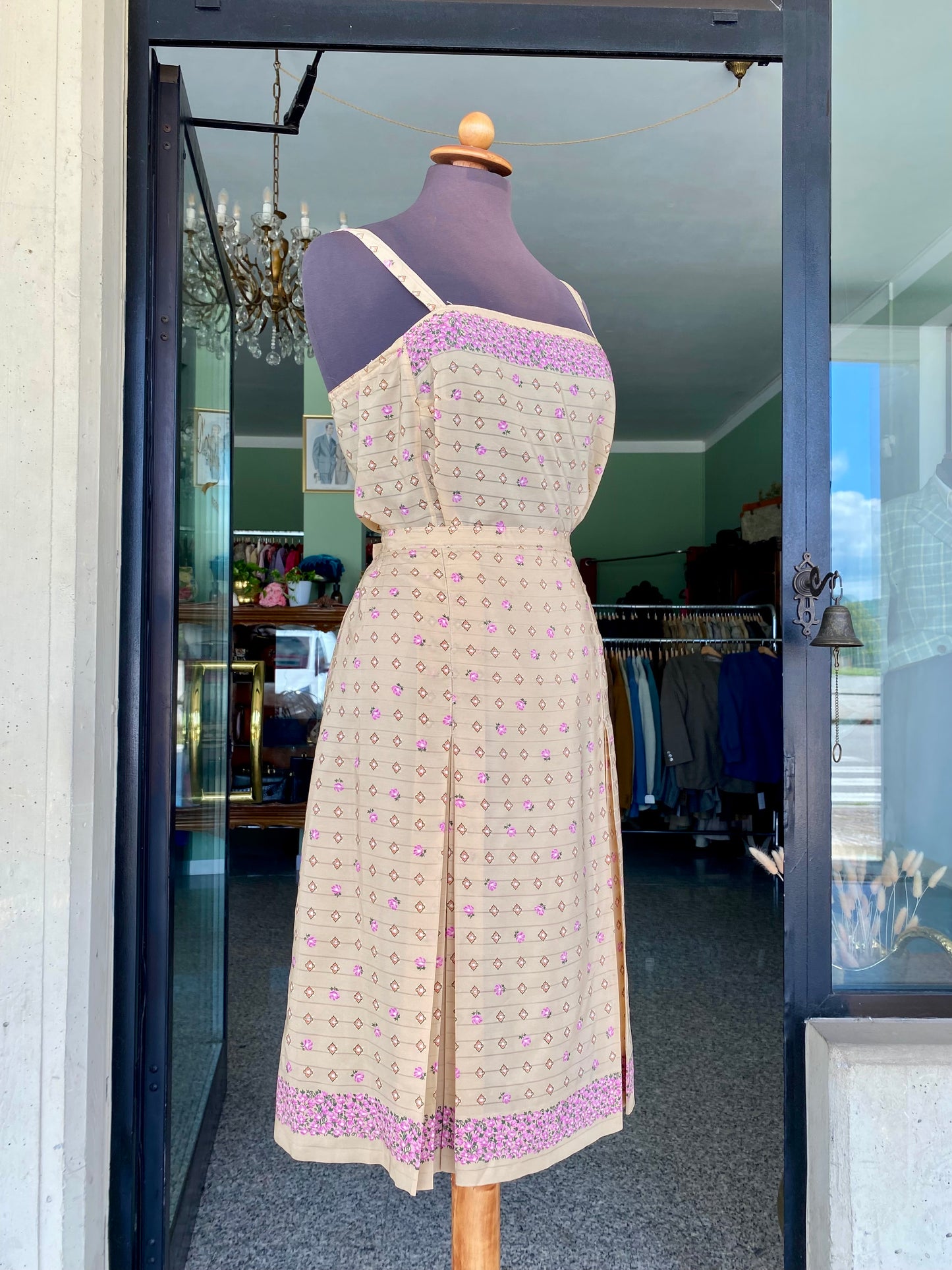 Completo sartoriale 3 pezzi in seta - TG. 44 circa