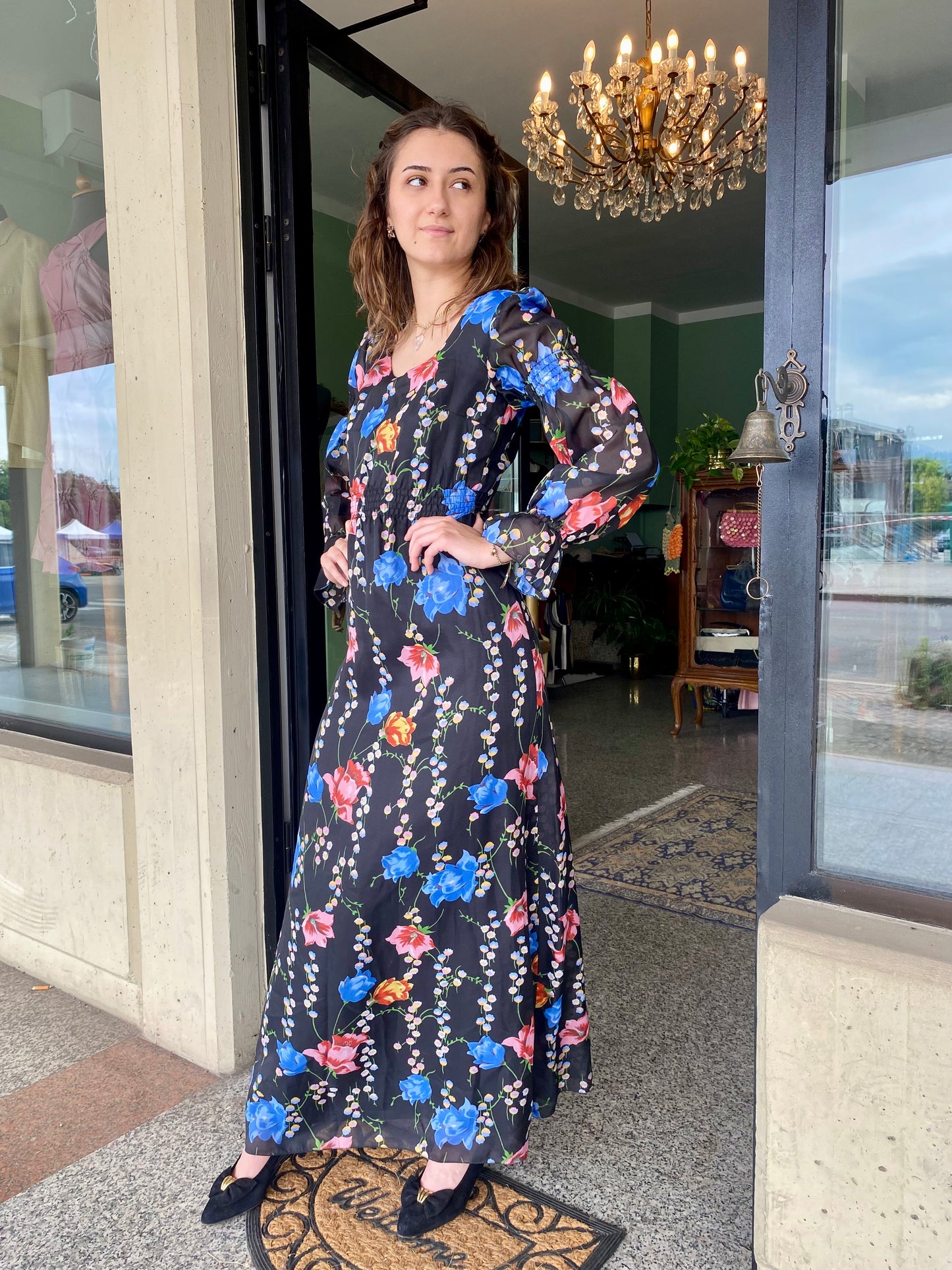 Maxi dress floreale - TG. 38/40