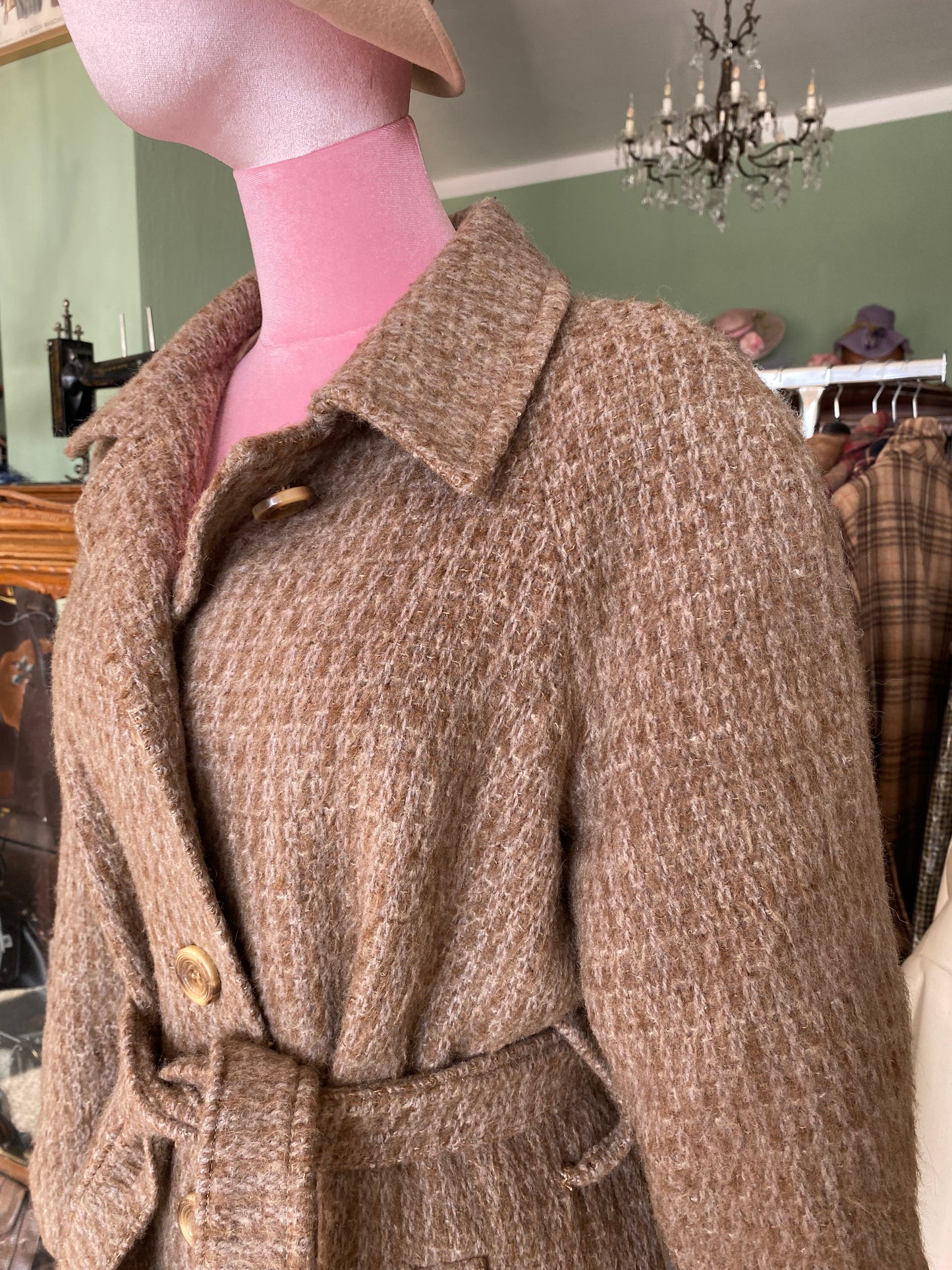 Cappotto anni ‘80 nocciola - TG. 40/42