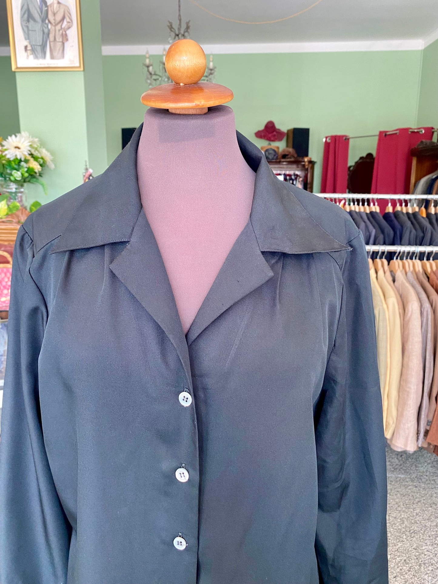 Camicia nera - TG. 44/46/48 (si adatta a più taglie - guarda i cm)