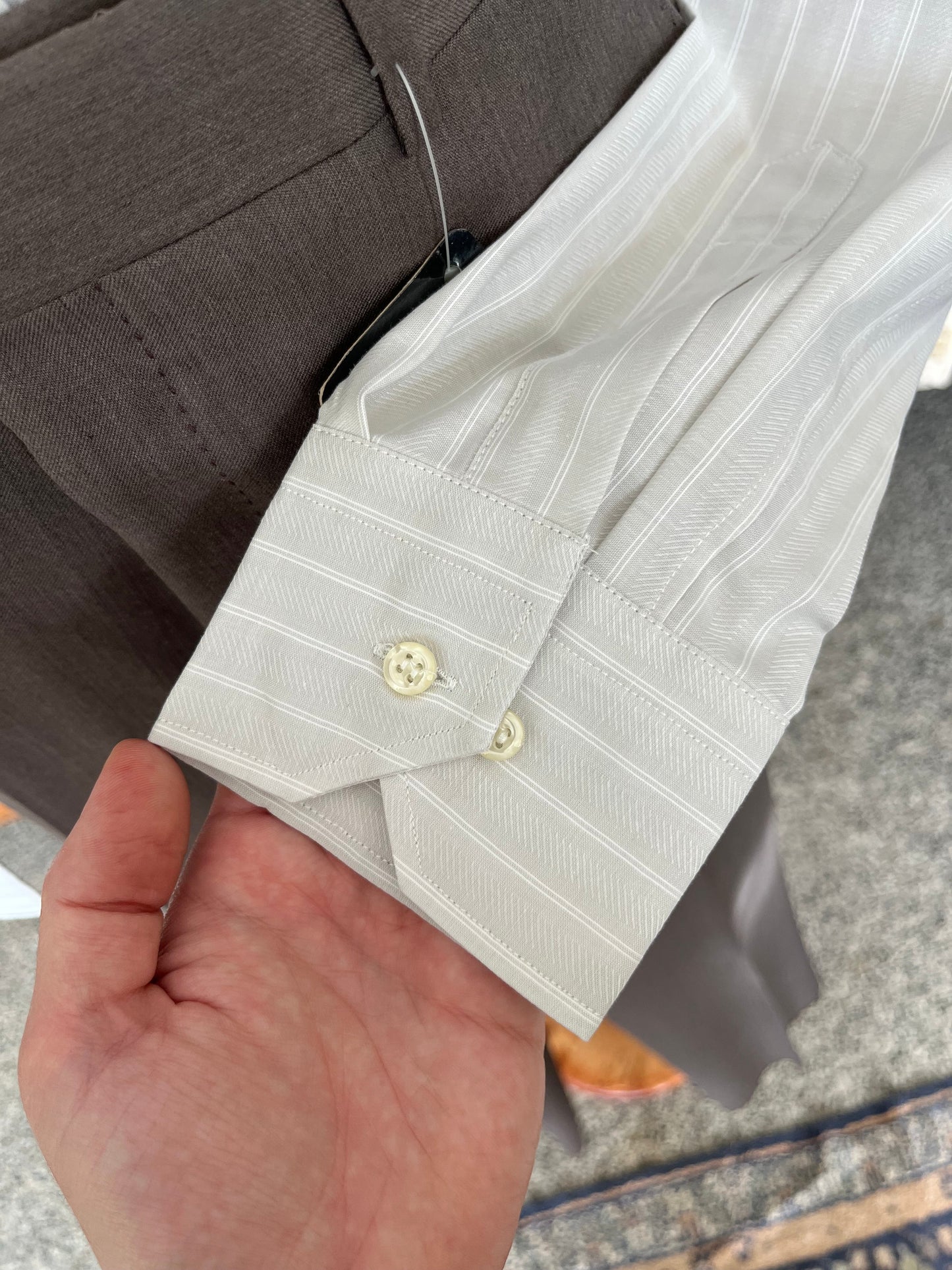 Camicia anni ‘80 grigia tg. L