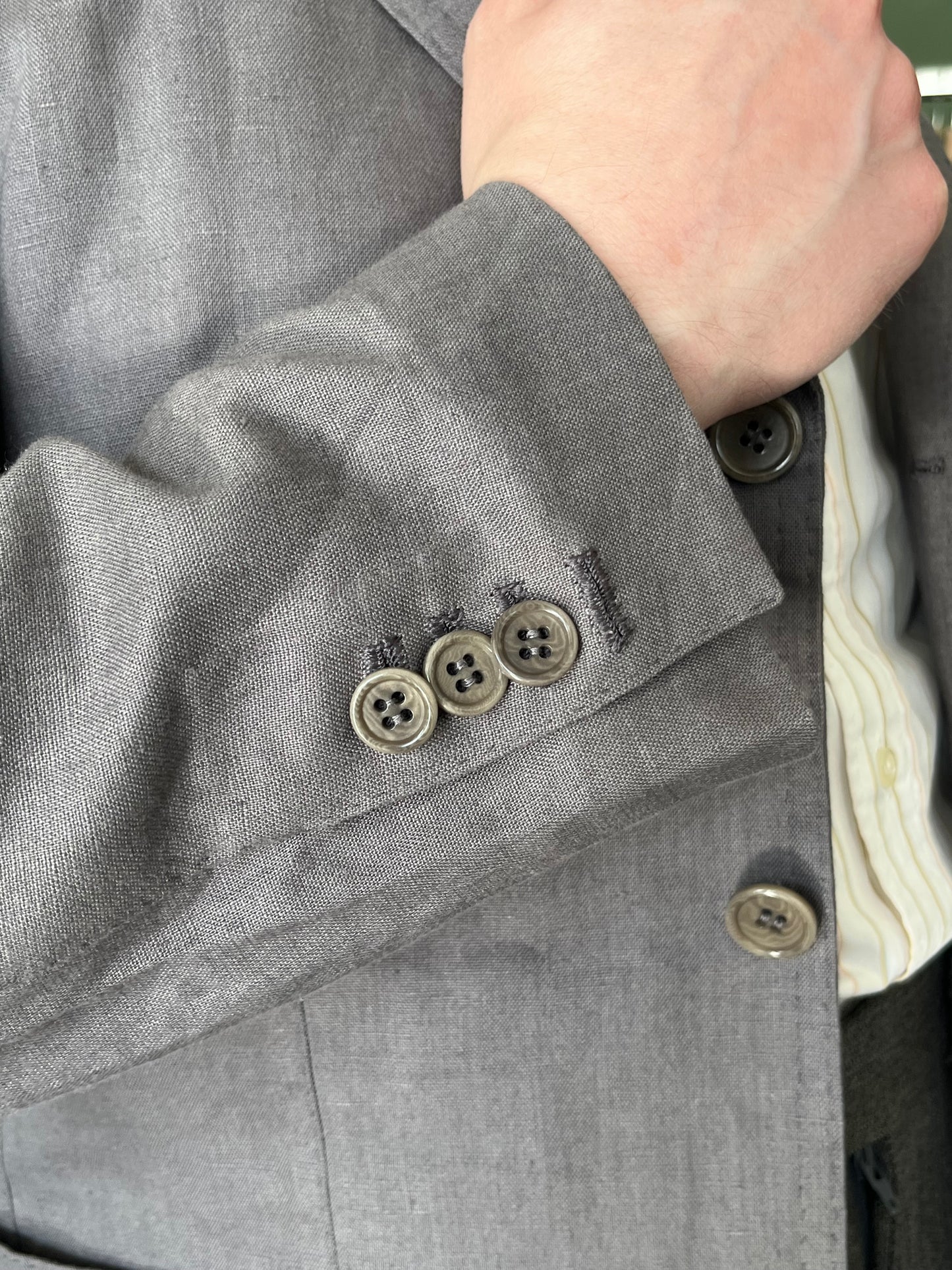 Giacca sartoriale lino tg. 44