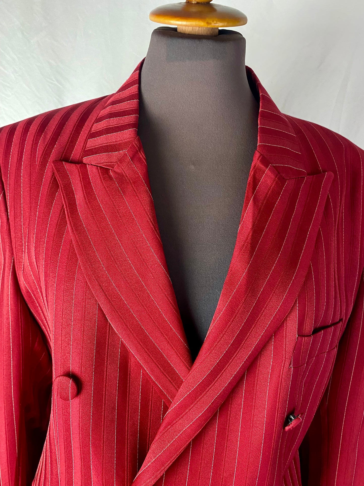 Tailleur anni ‘80 rosso - TG. 50