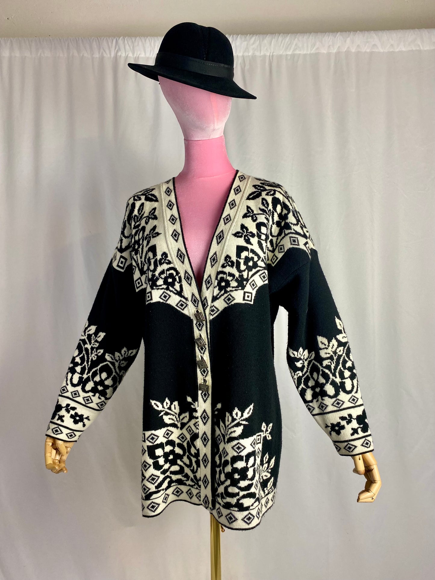 Cardigan in misto lana - TG. Da 50 a 54