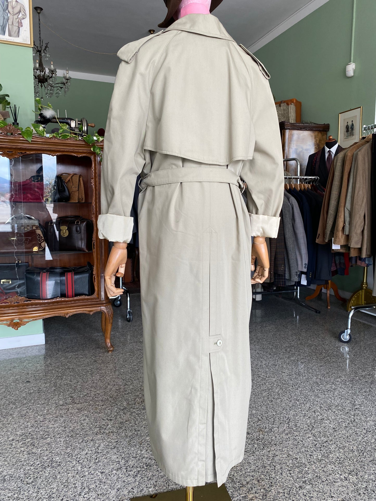 Trench doppiopetto con cintura - TG. 44/46/48