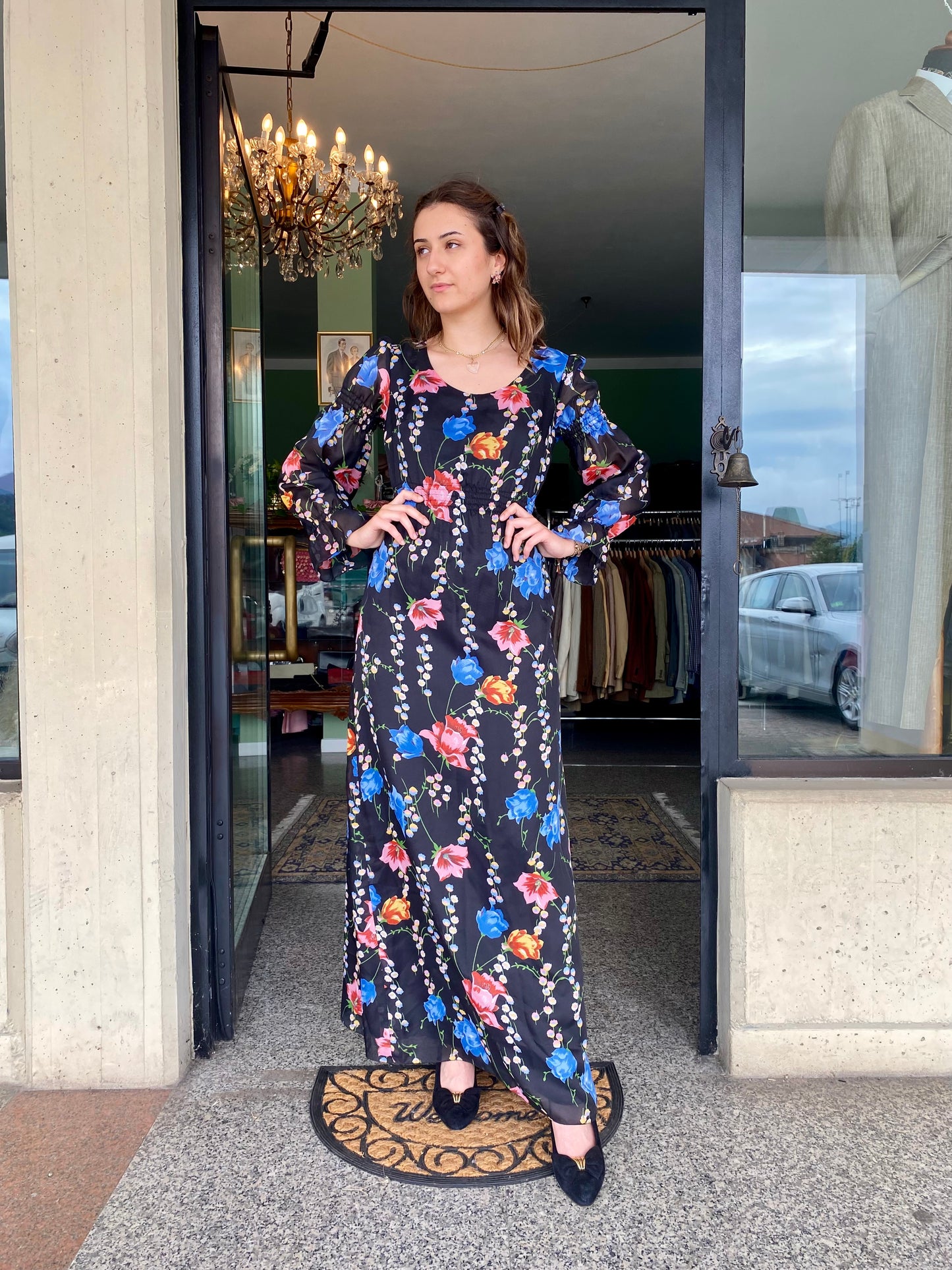 Maxi dress floreale - TG. 38/40