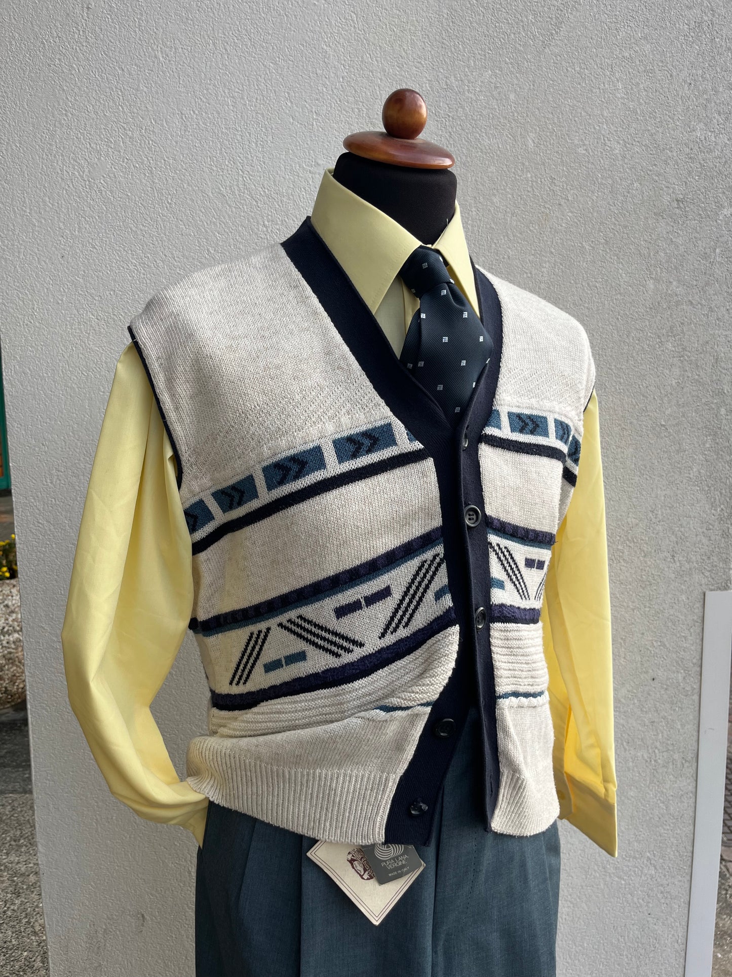 Gilet in maglia anni ‘80