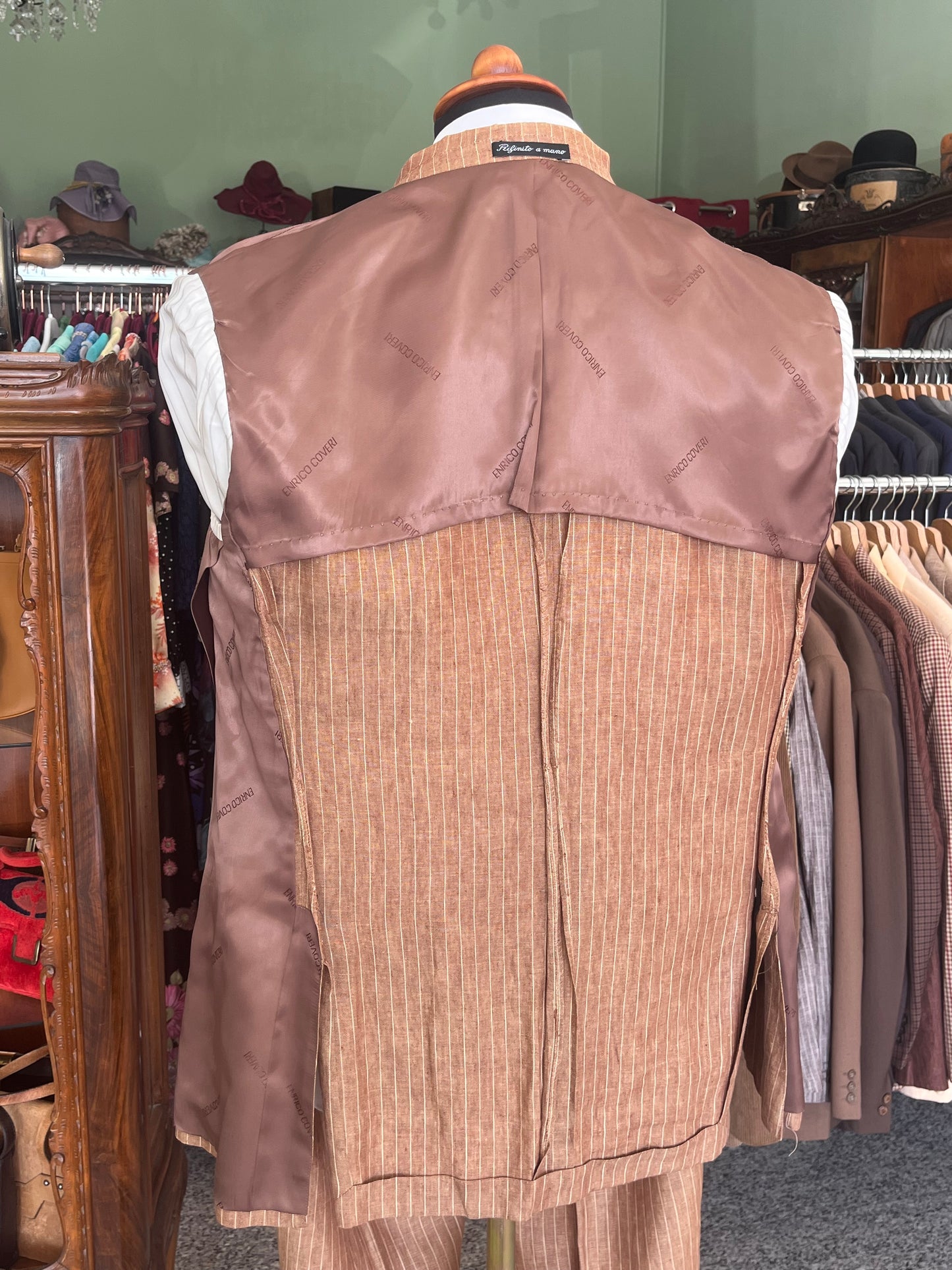 Completo Enrico Coveri in lino tg. 50-52