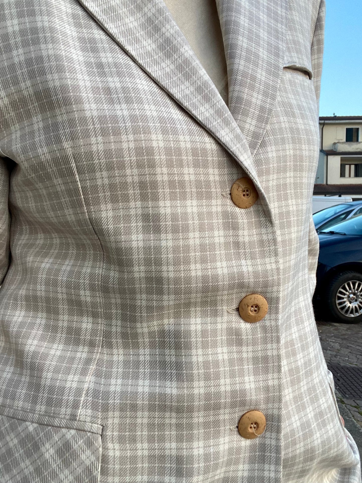 Giacca a quadri - TG. 42
