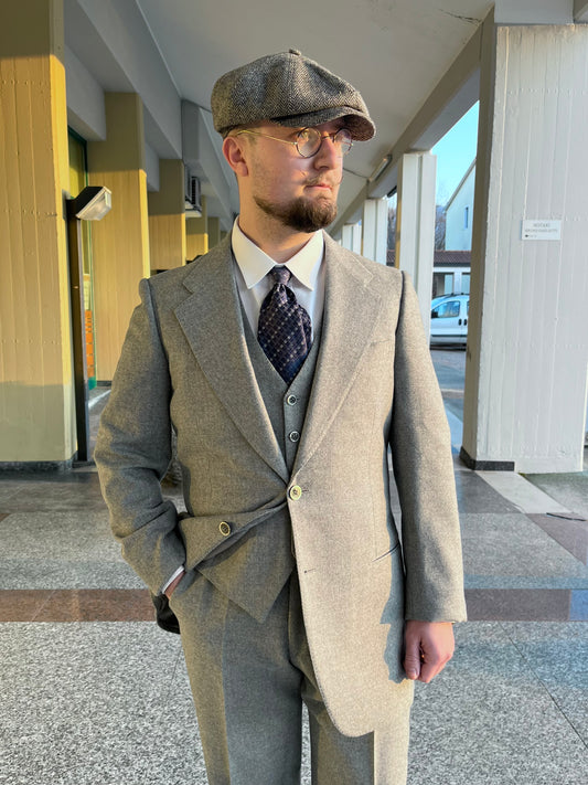 Completo Ermenegildo Zegna anni '70 tg. 50-52