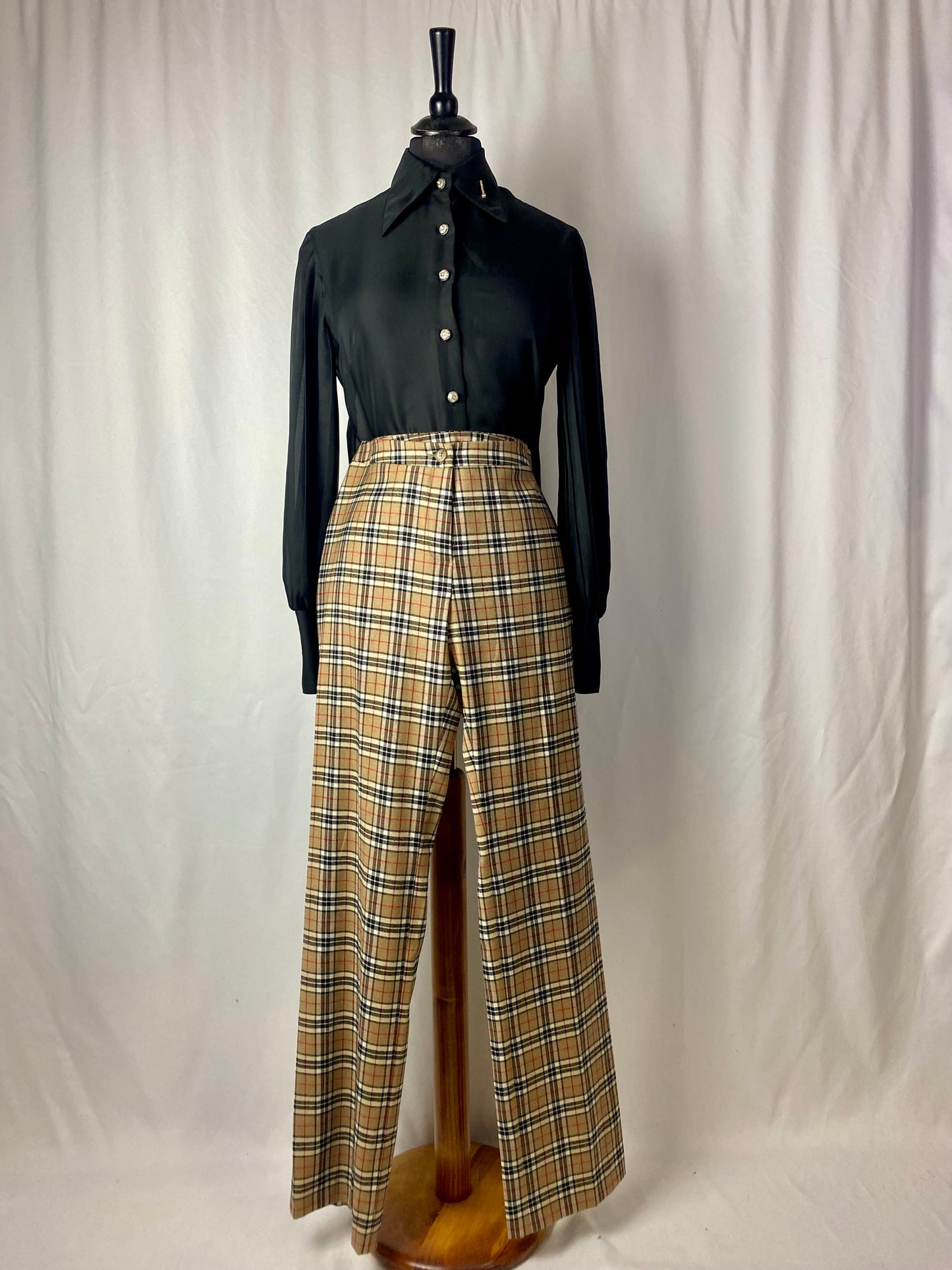 Camicia anni ‘70 in organza - TG. 40/42
