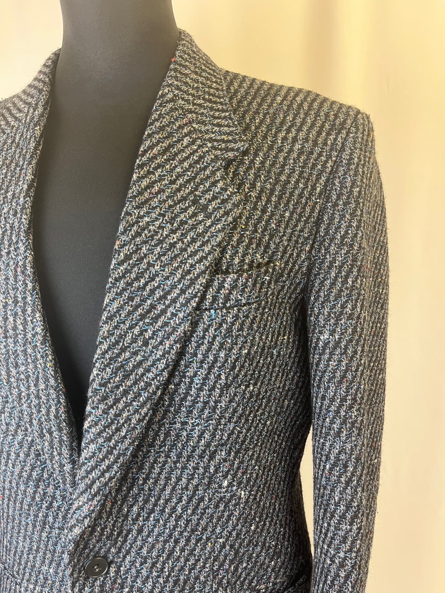 Giacca tweed anni ‘80 tg. 48-50