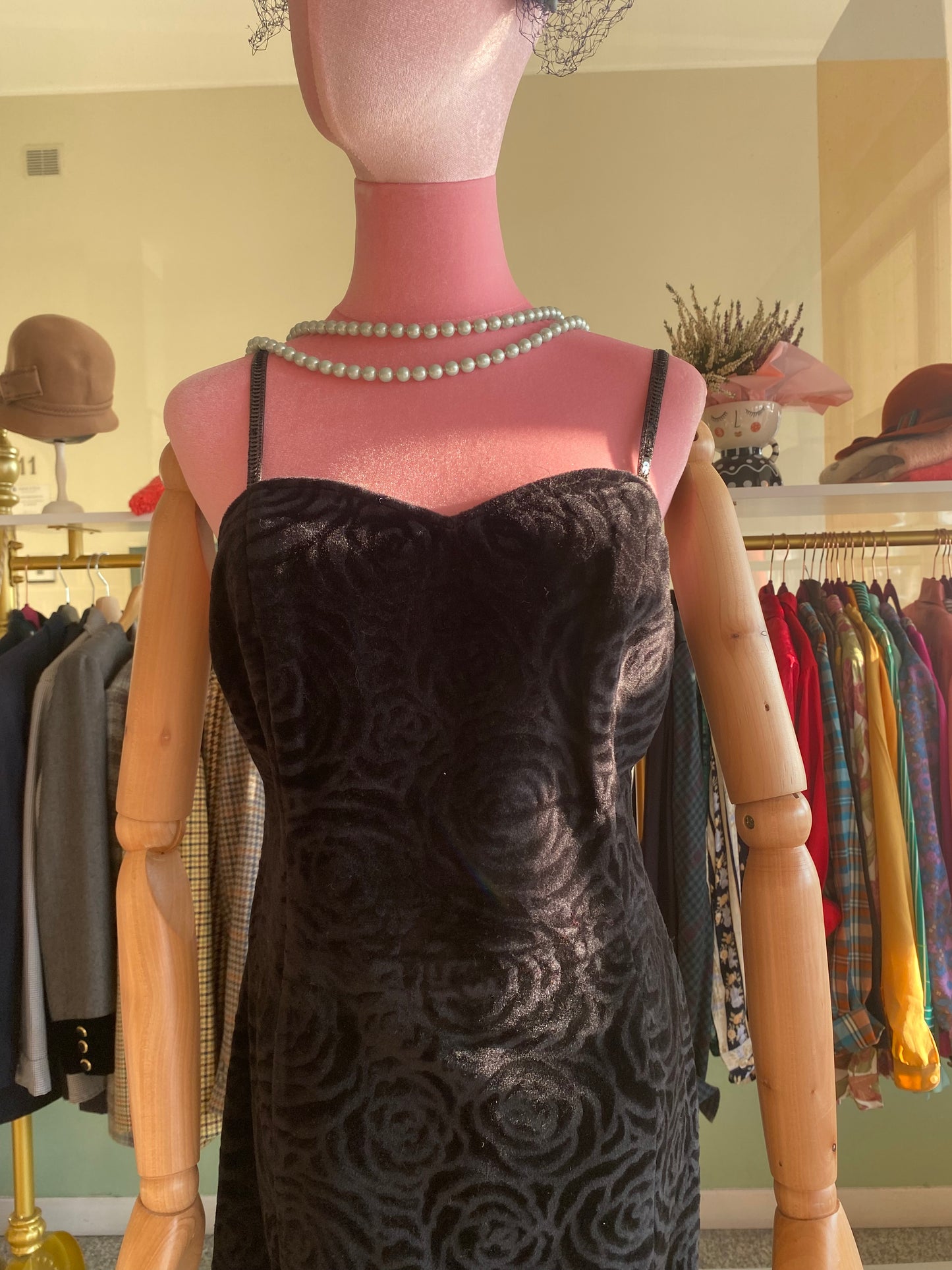 Abito in velluto devorè - TG. 44/46