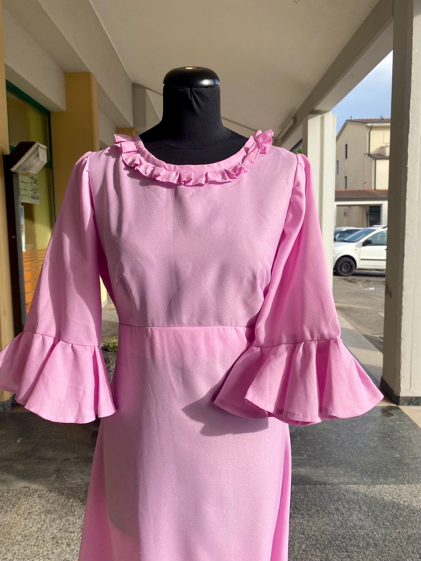 Maxi dress rosa orchidea - TG. 40/42