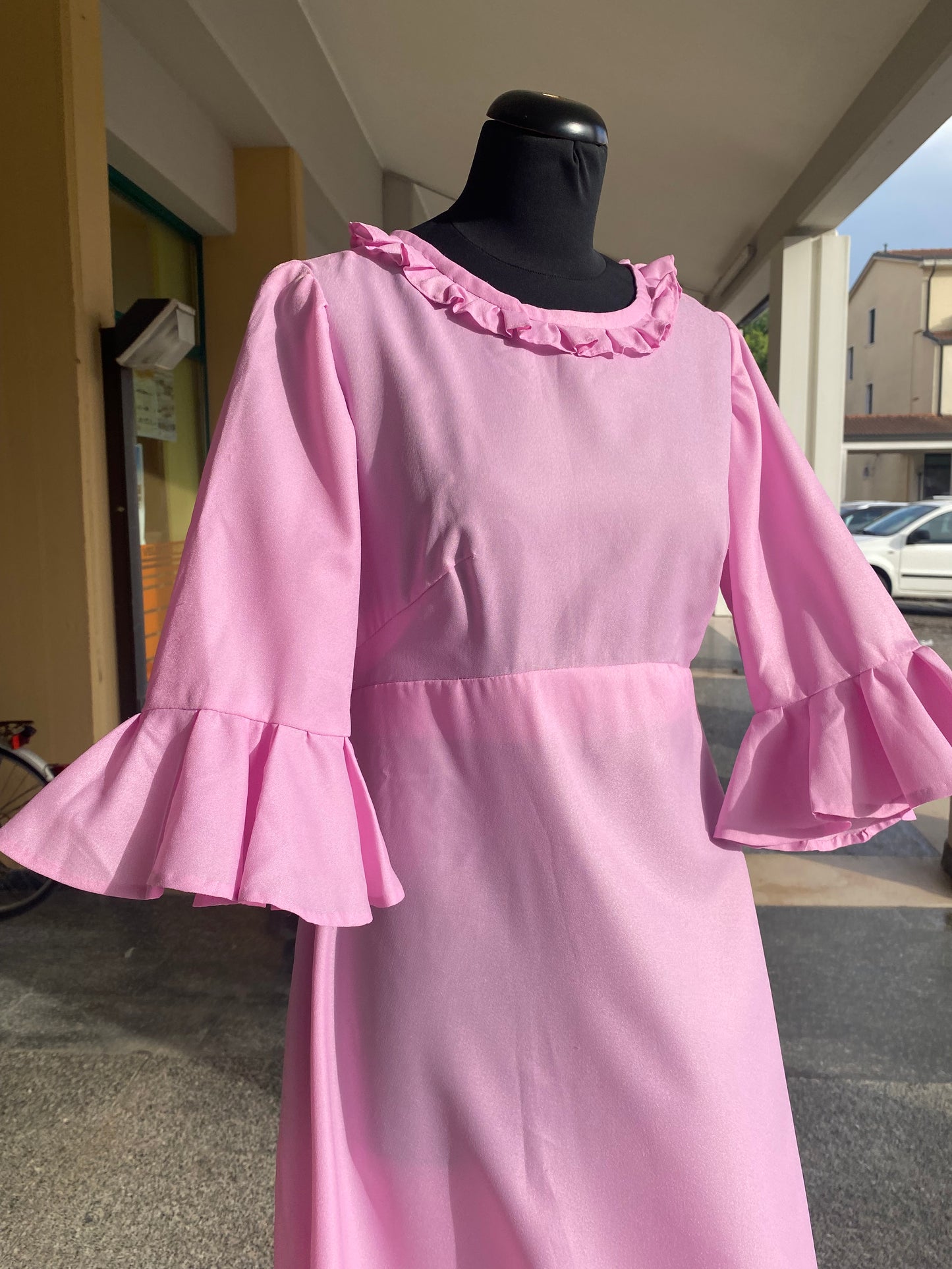 Maxi dress rosa orchidea - TG. 40/42