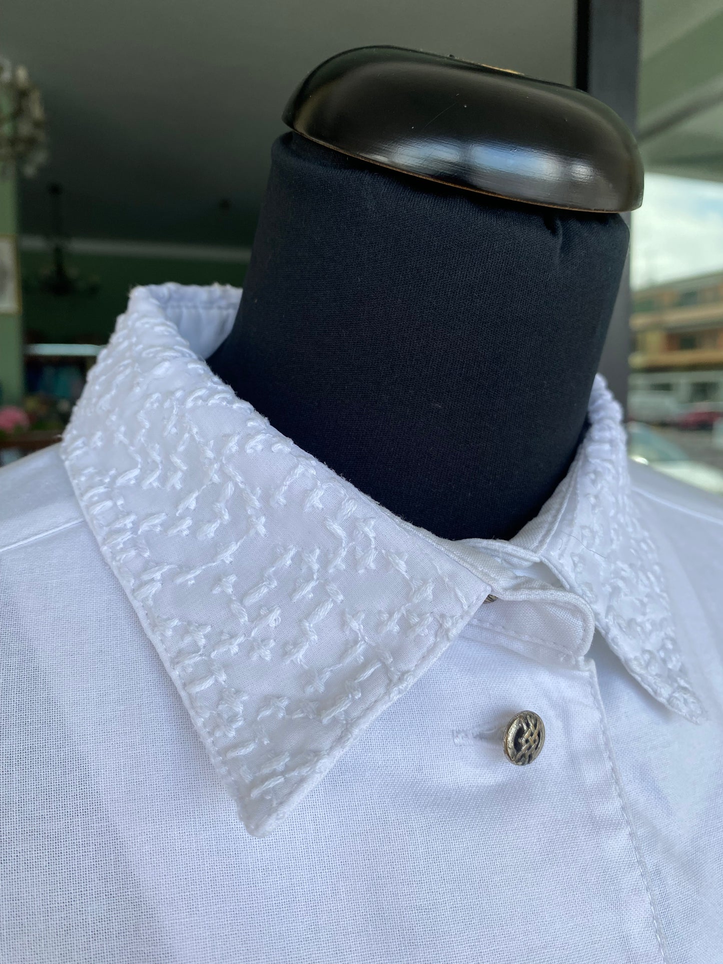 Camicia bianca in cotone - TG. 44
