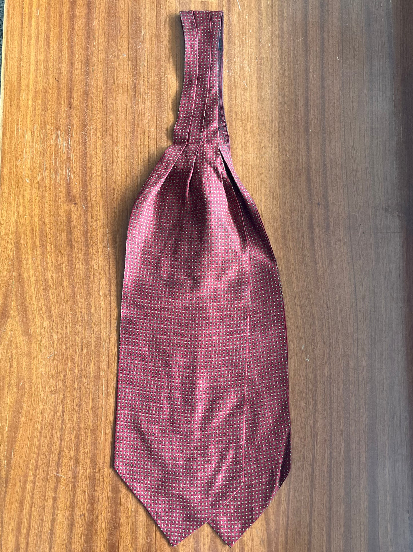 Ascot seta micro-fantasia