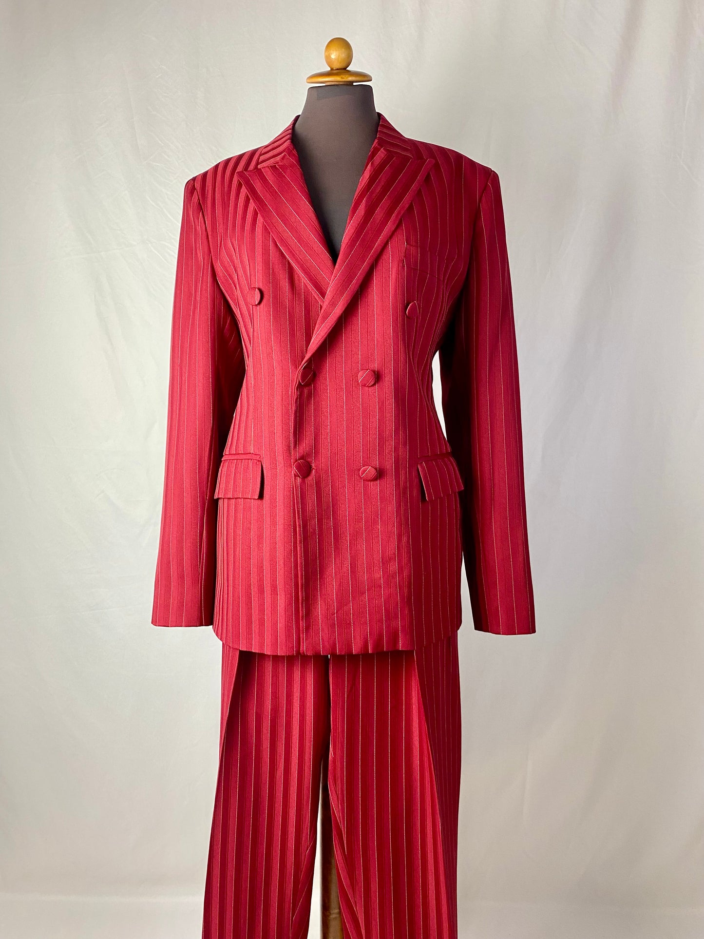 Tailleur anni ‘80 rosso - TG. 50
