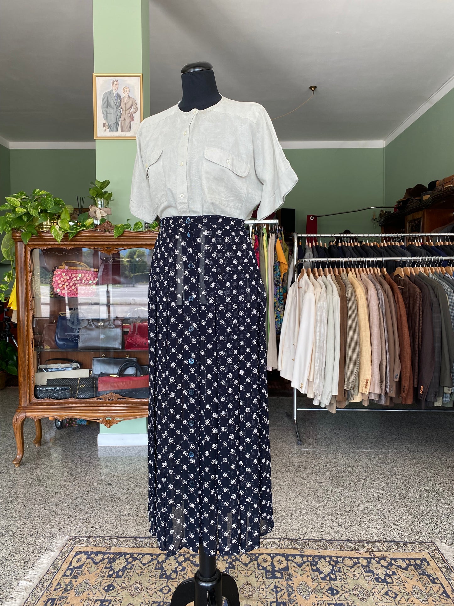 Camicia verde salvia - TG. 42/44