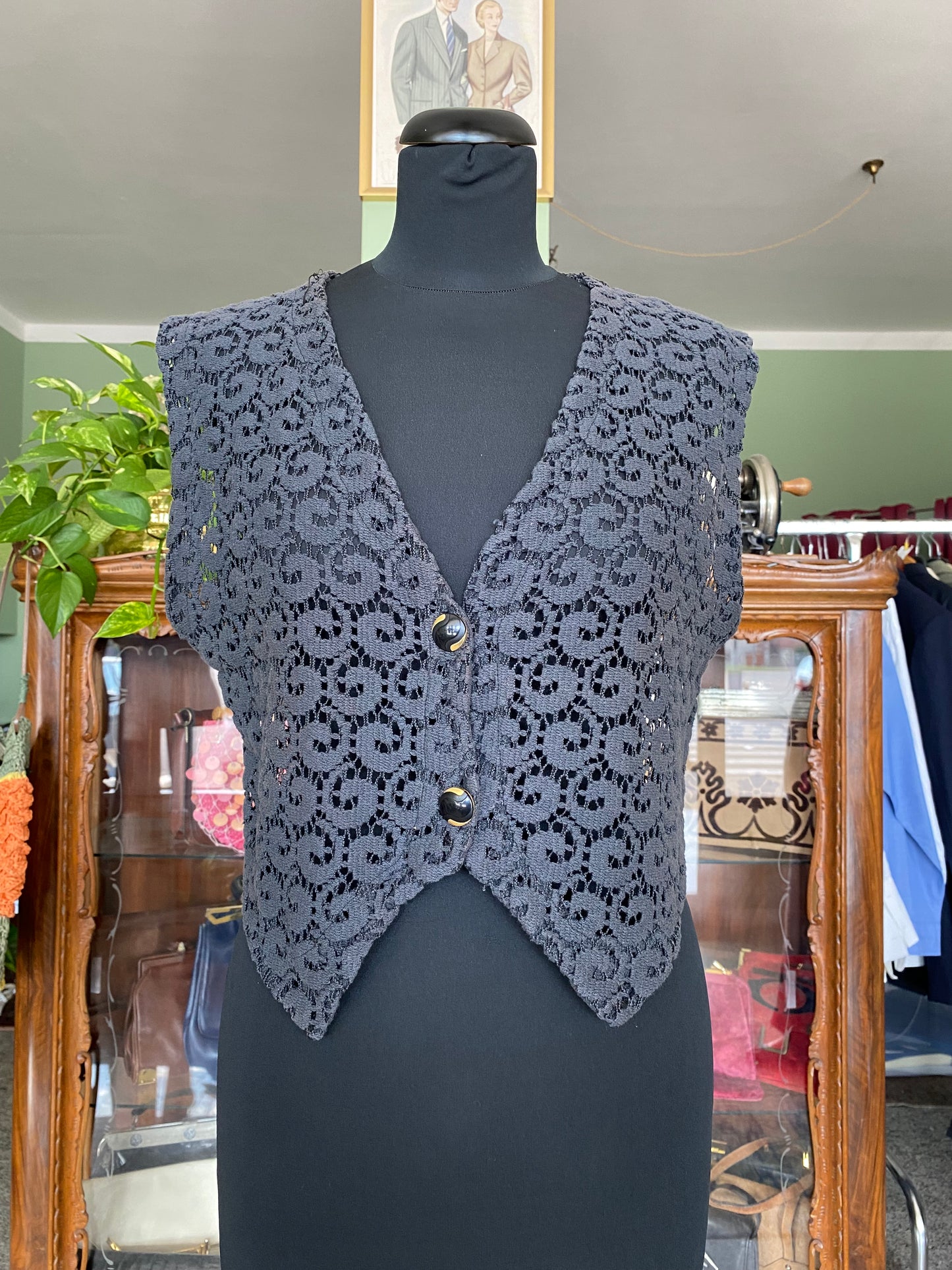 Gilet in crochet - TG. 40-42-44