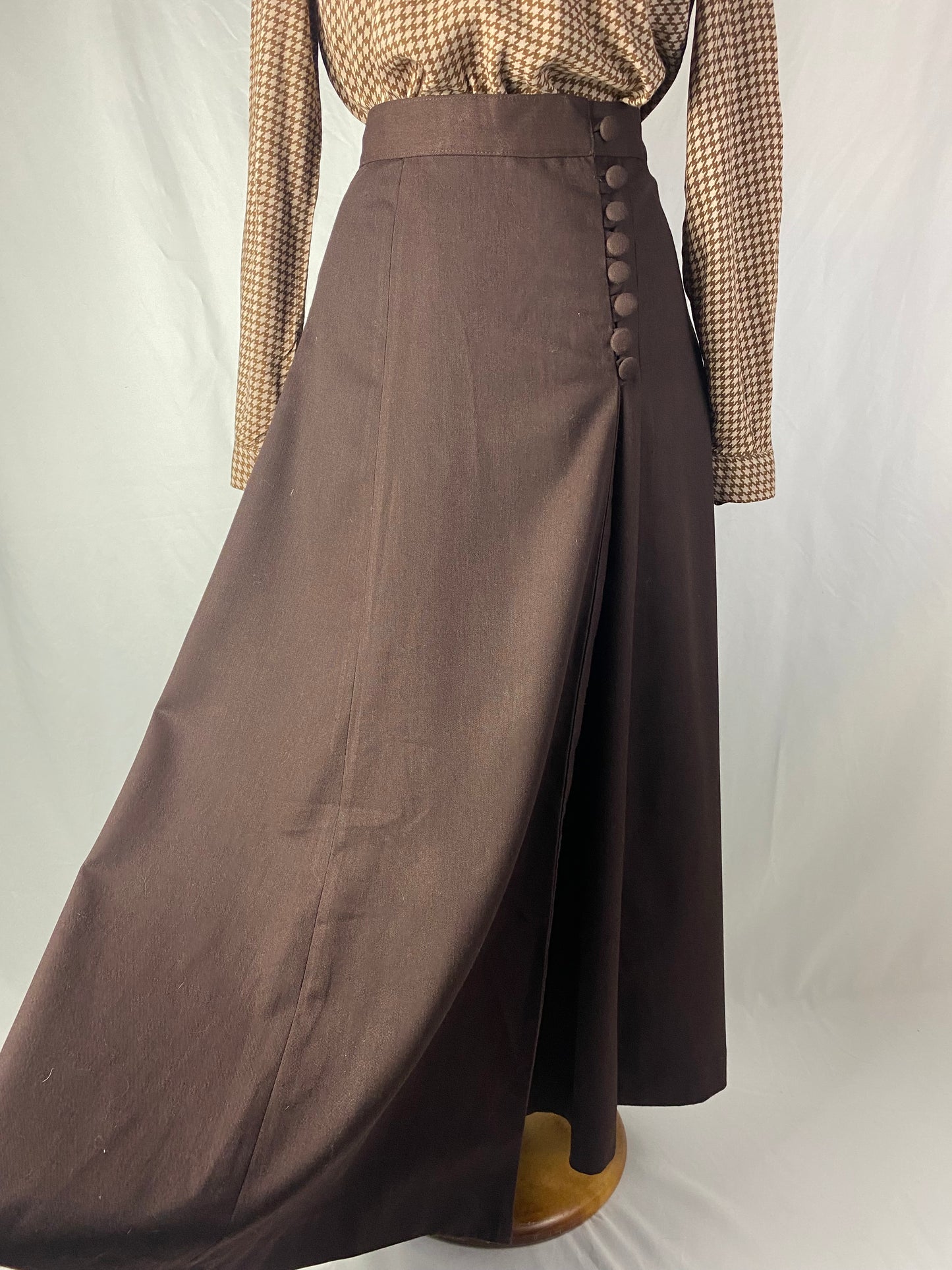 Gonna a ruota testa di moro - TG. 38