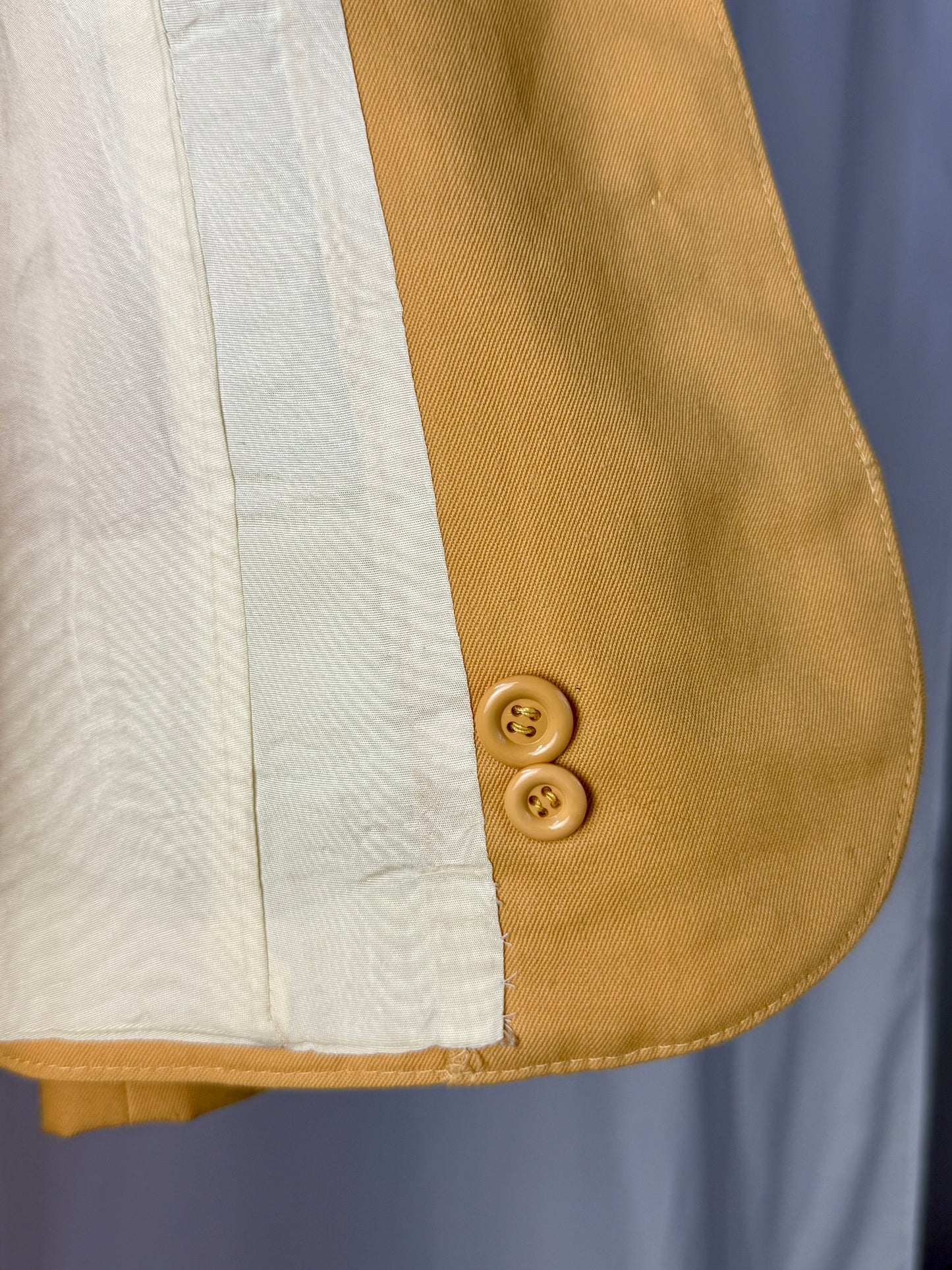 Tailleur anni ‘70 giallo ocra - TG. 40