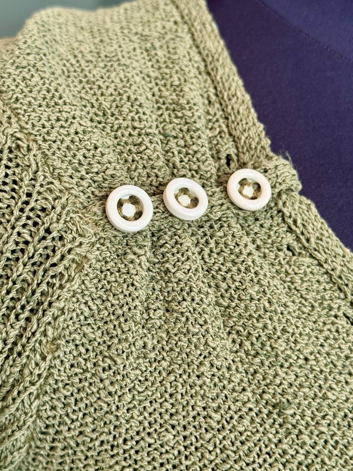 Abito in maglia Jean Blondel Paris – fatto a mano anni ’70 - TG. 36