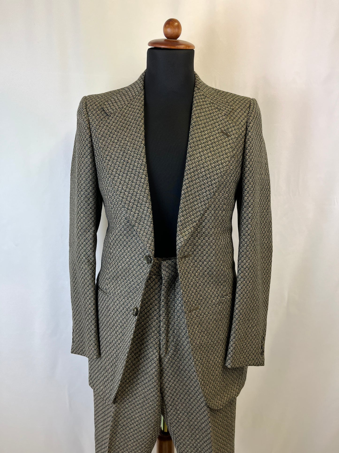 Completo anni '70 tweed tg. 42