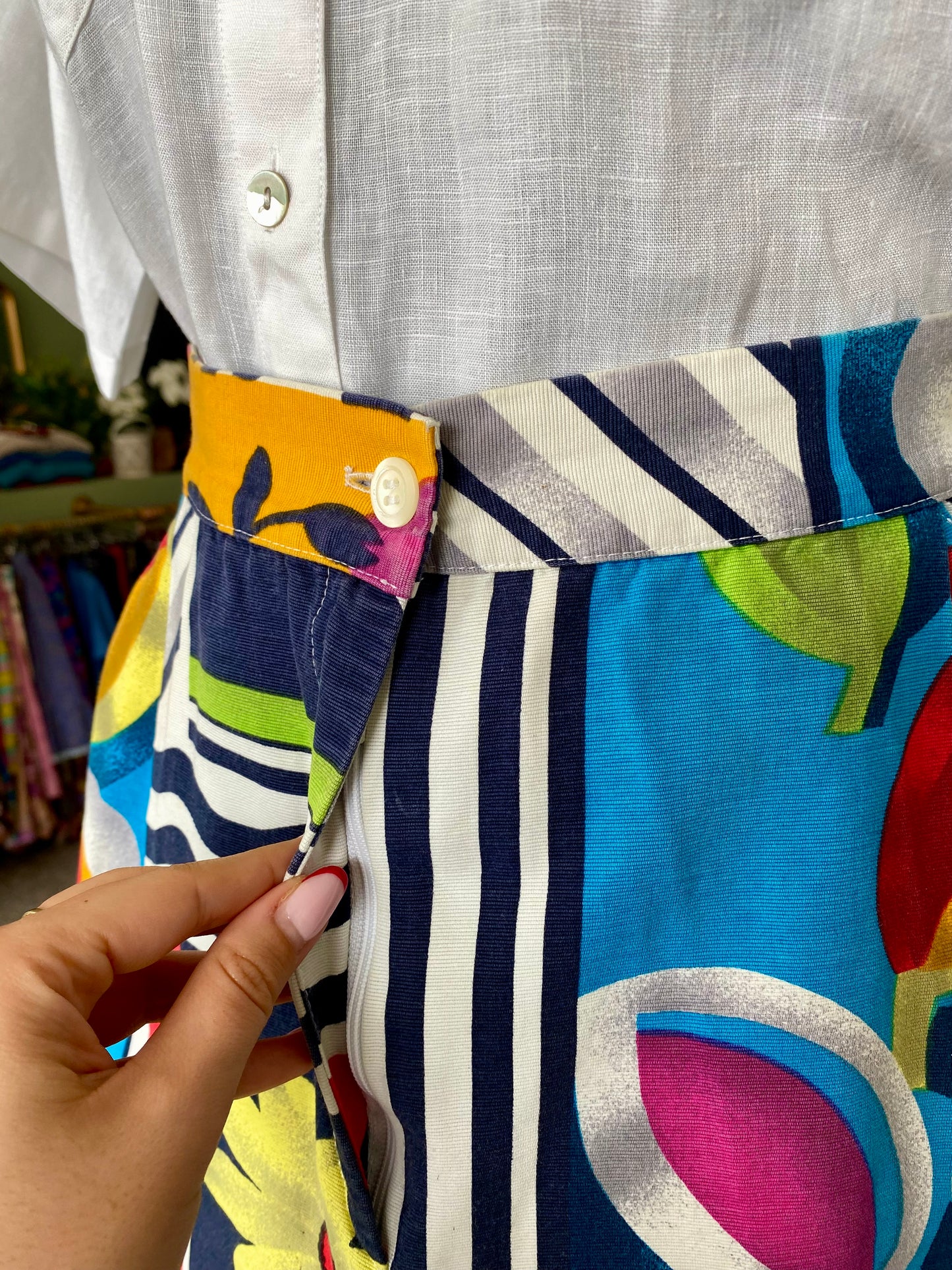 Shorts anni ‘80 in cotone - TG. 38