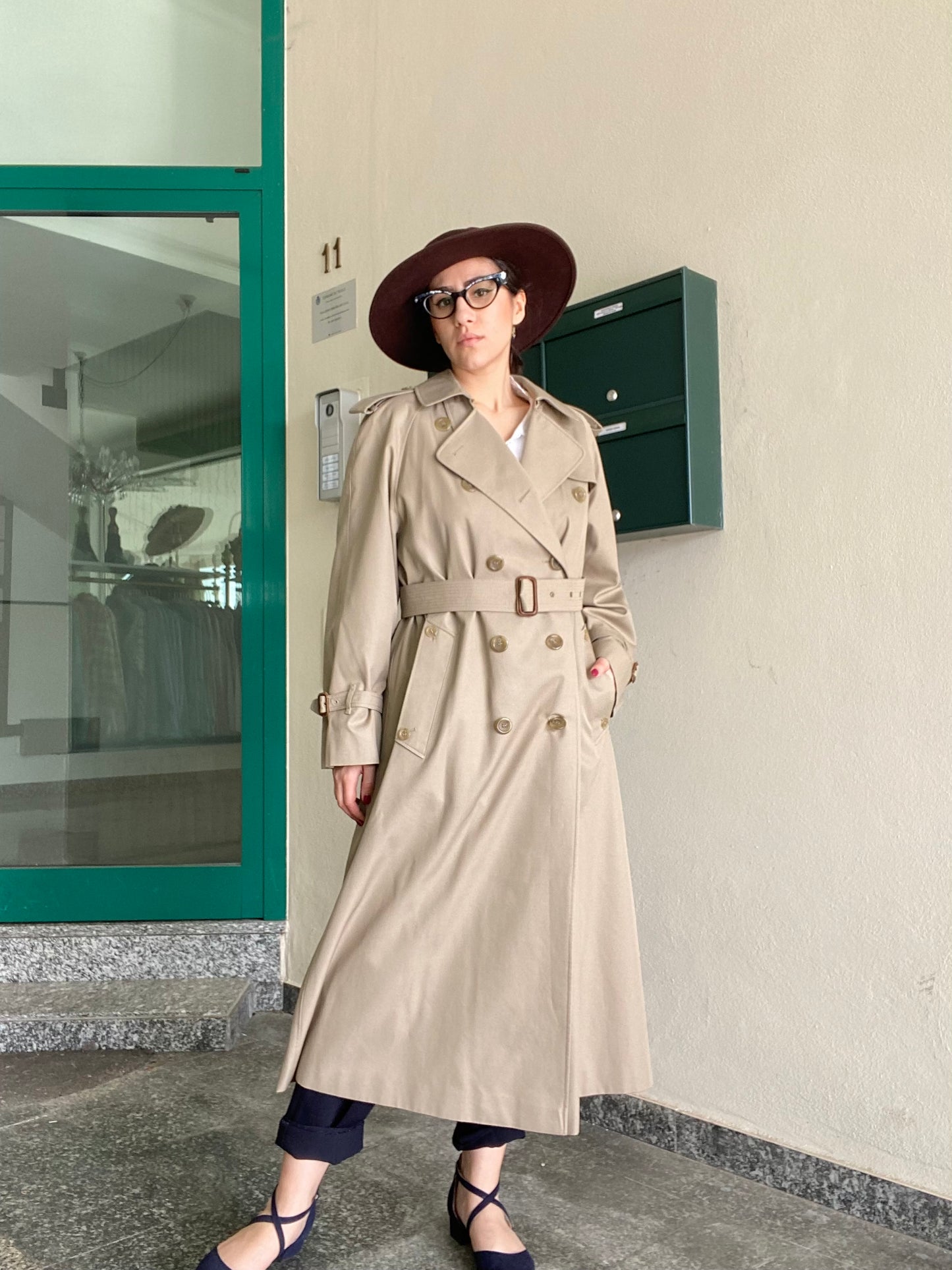 Trench doppiopetto - TG. 42/44